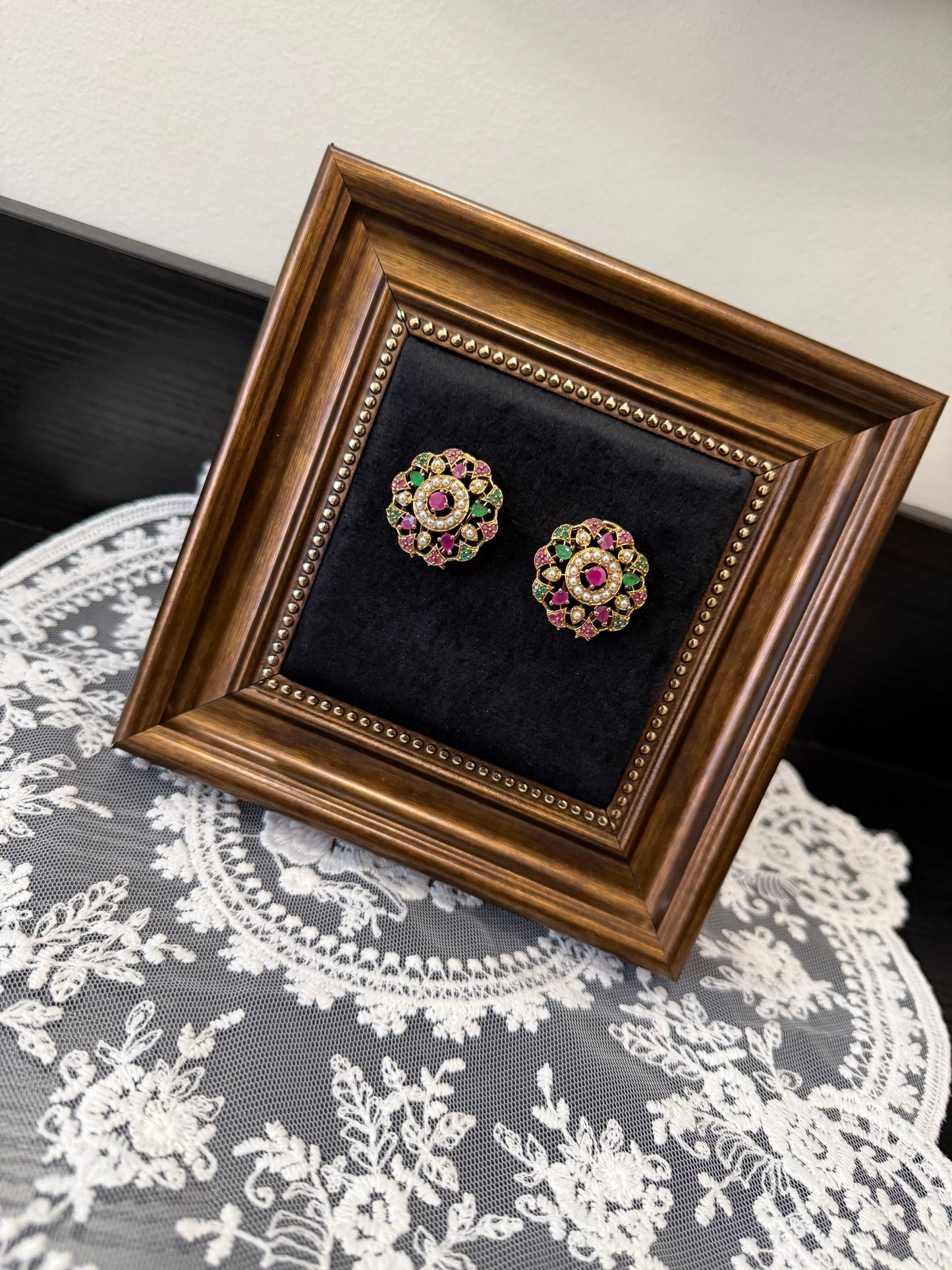 Jyotleen Jadau Studs