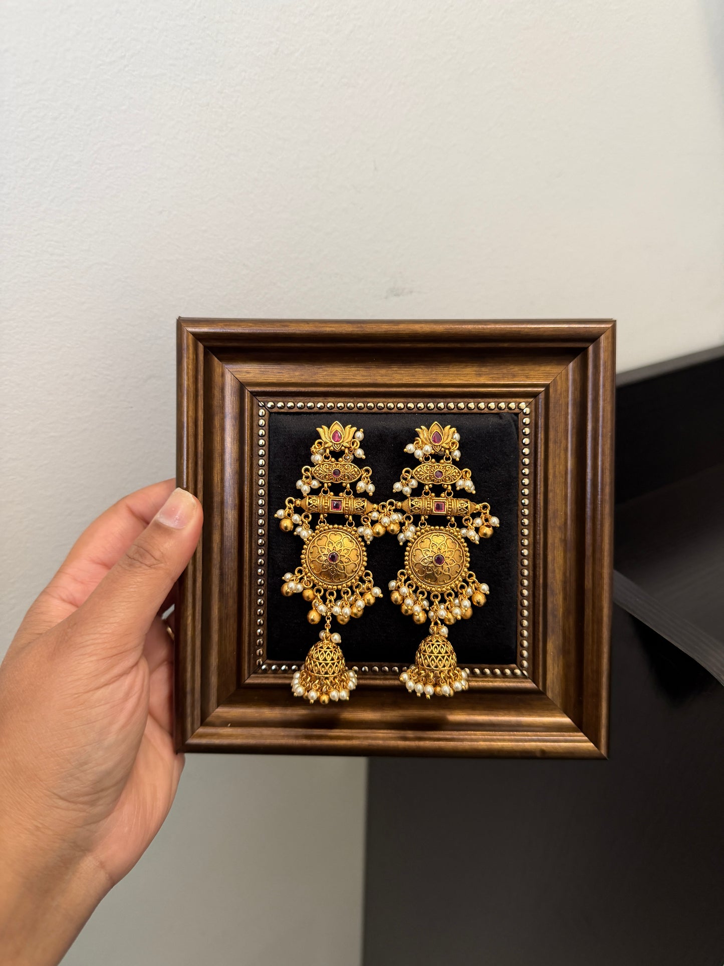 Manmit Micro Gold Plated Earrings