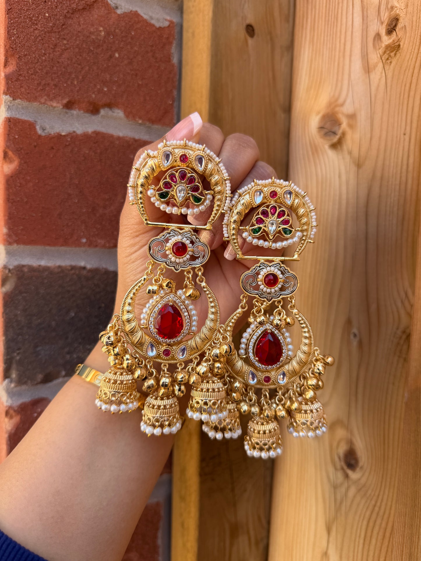 Mahnoor Kashmiri Earrings