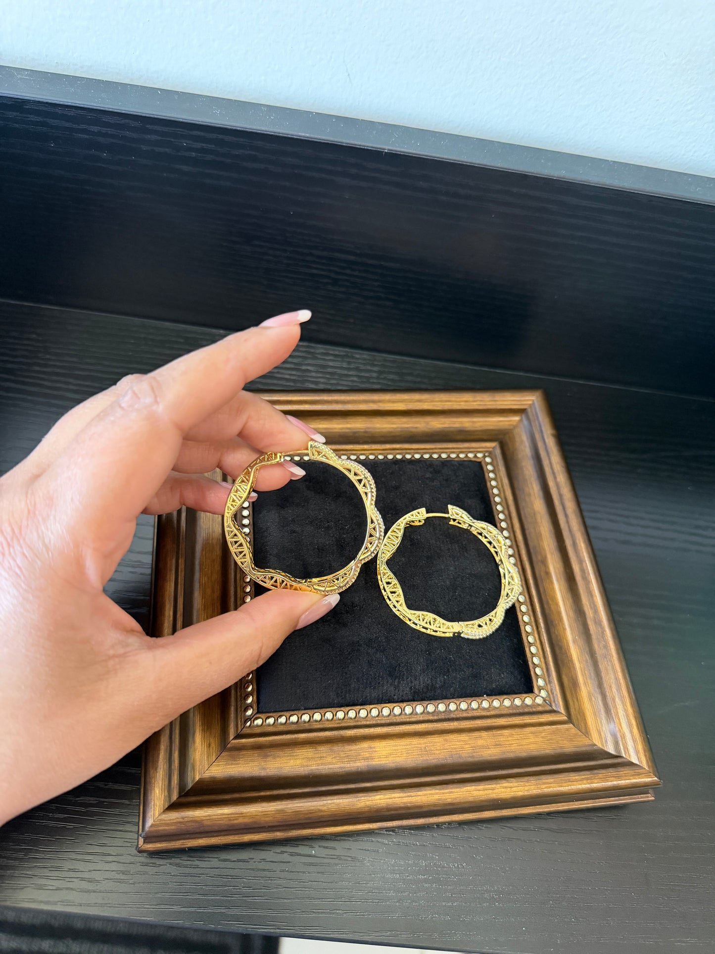 Sohni Three Tone AD Hoops