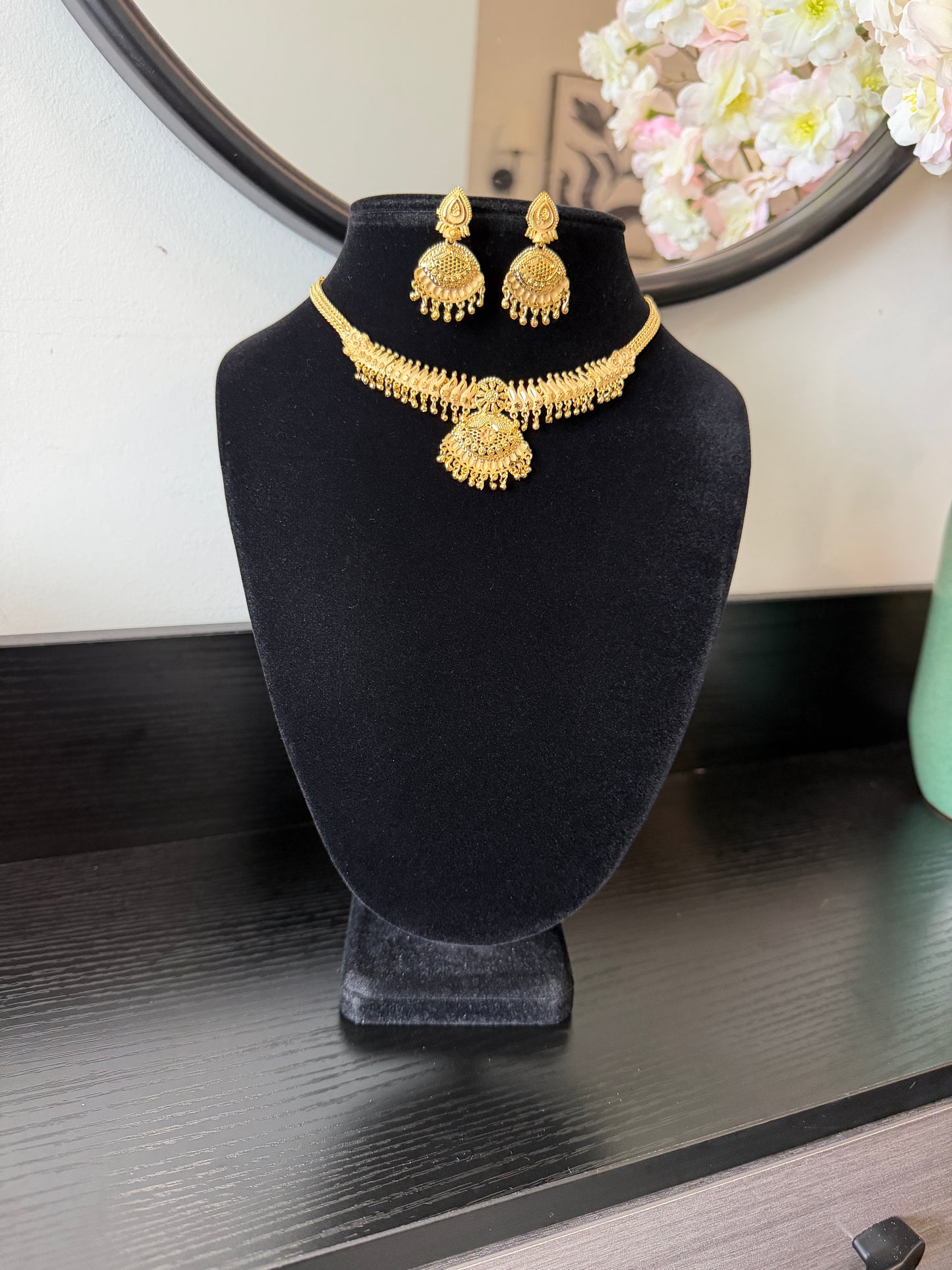 Gyan Real Gold Look Set