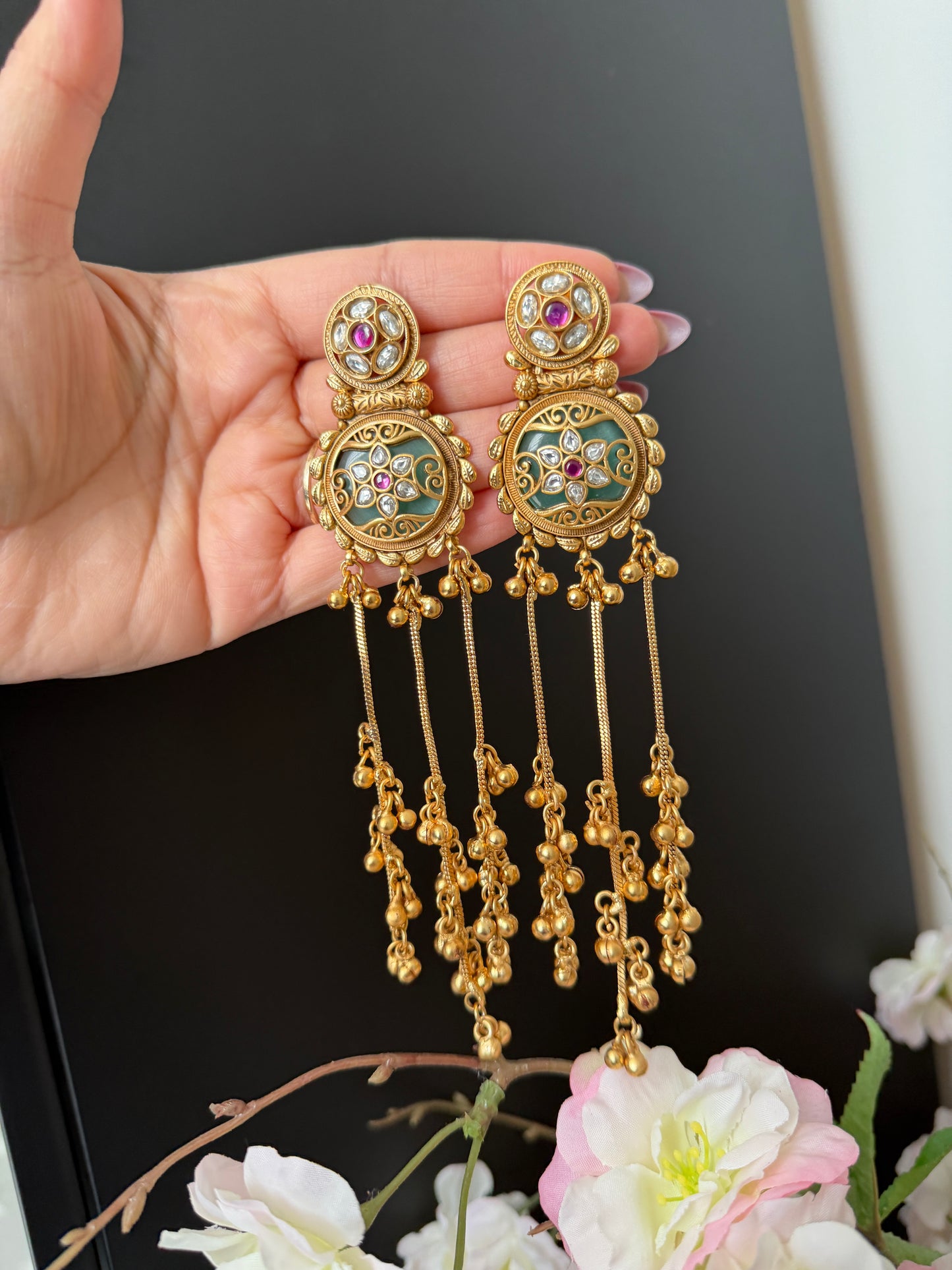 Zoya Kashmiri Heritage Earrings