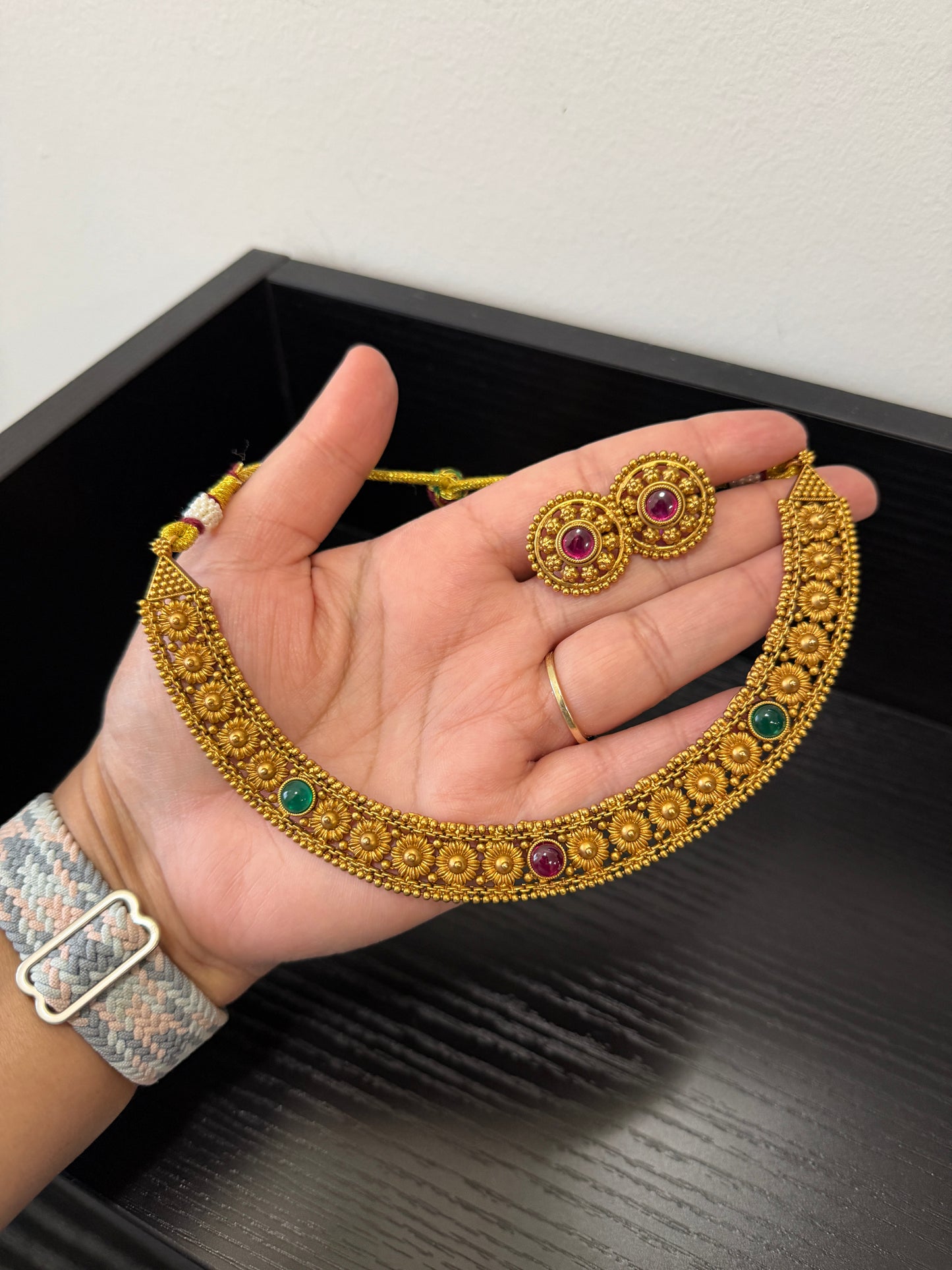 Mannu Micro Gold Plated Set