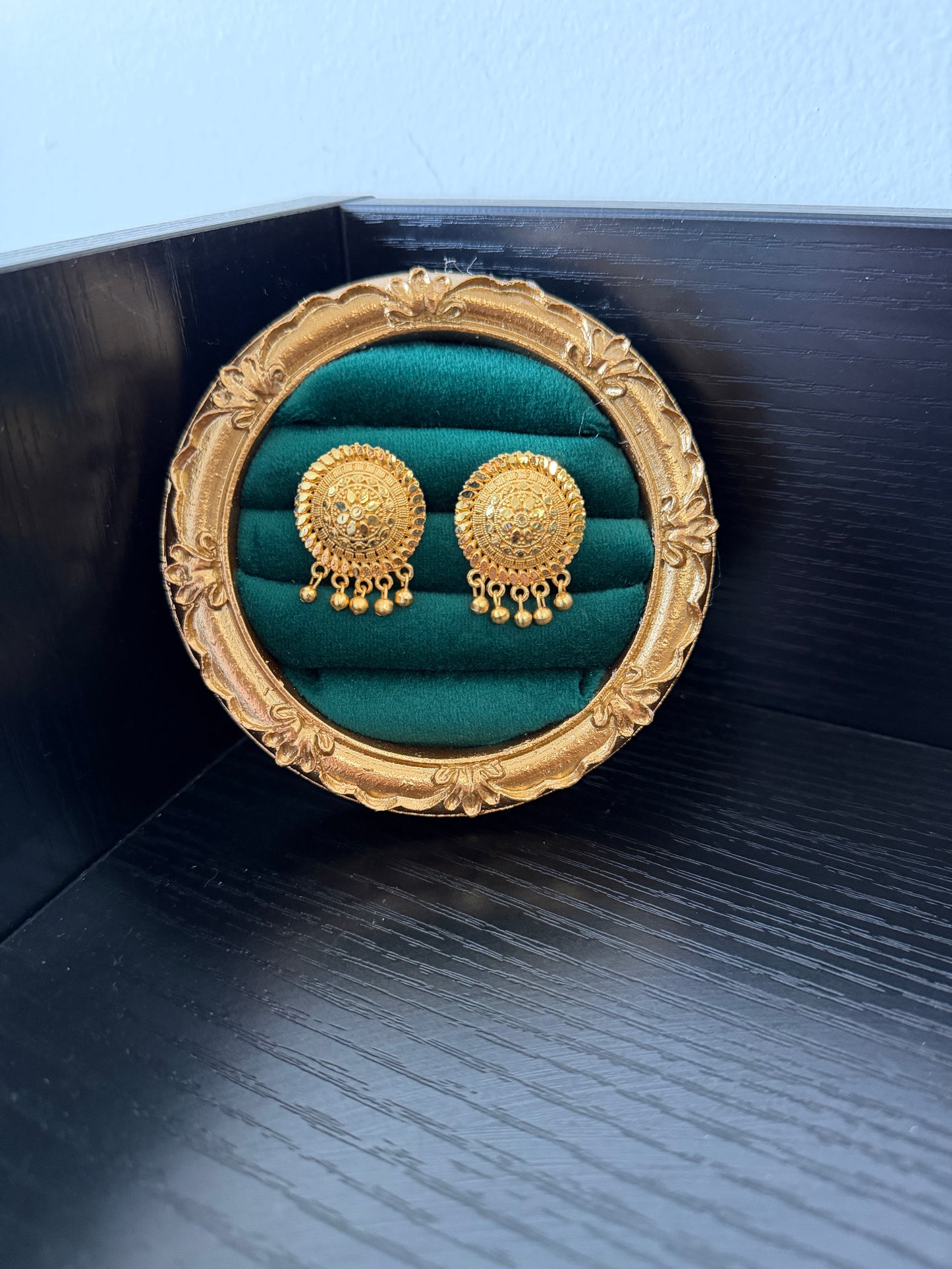 Nirjot Gold Look Alike Studs