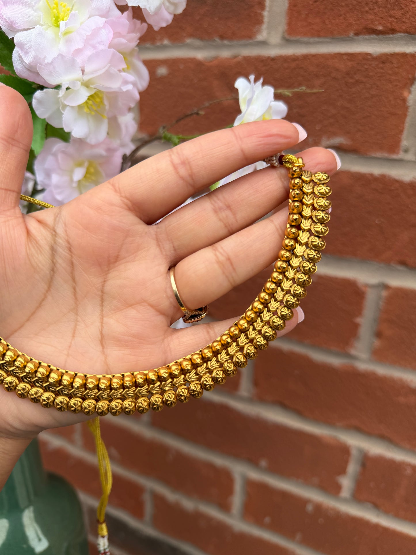 Simran Gold Plated Necklace Set