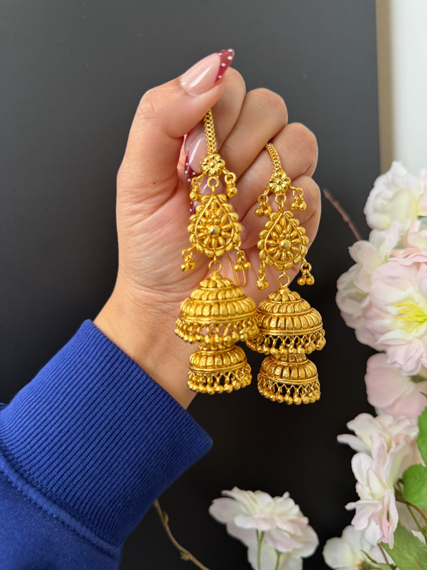 Nimani Micro Gold Plated Jhumki