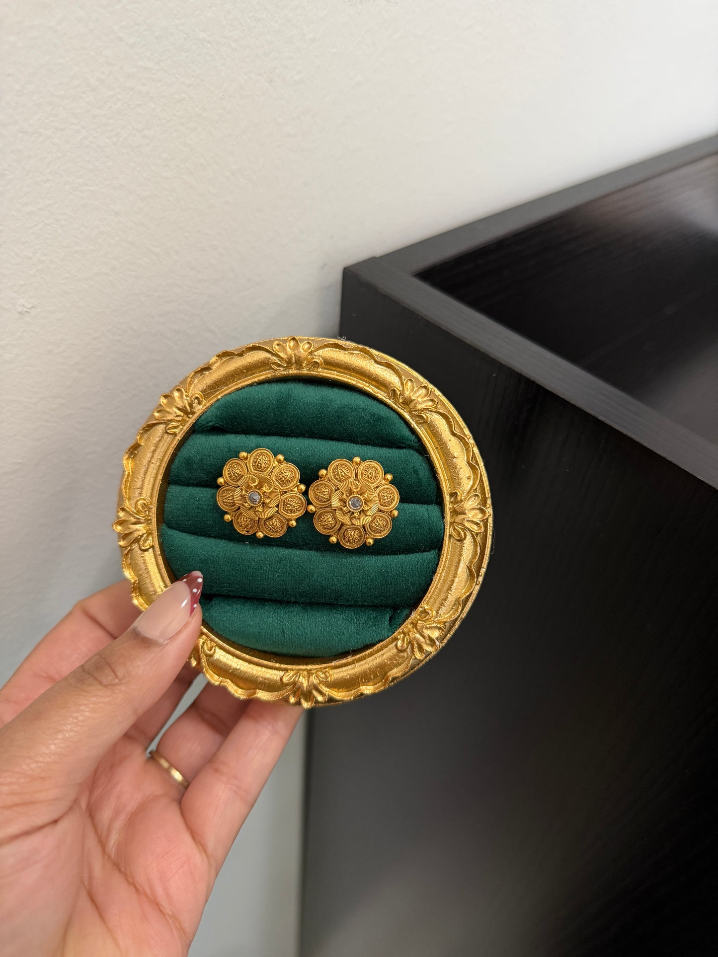 Harsimar Micro Gold Plated Studs