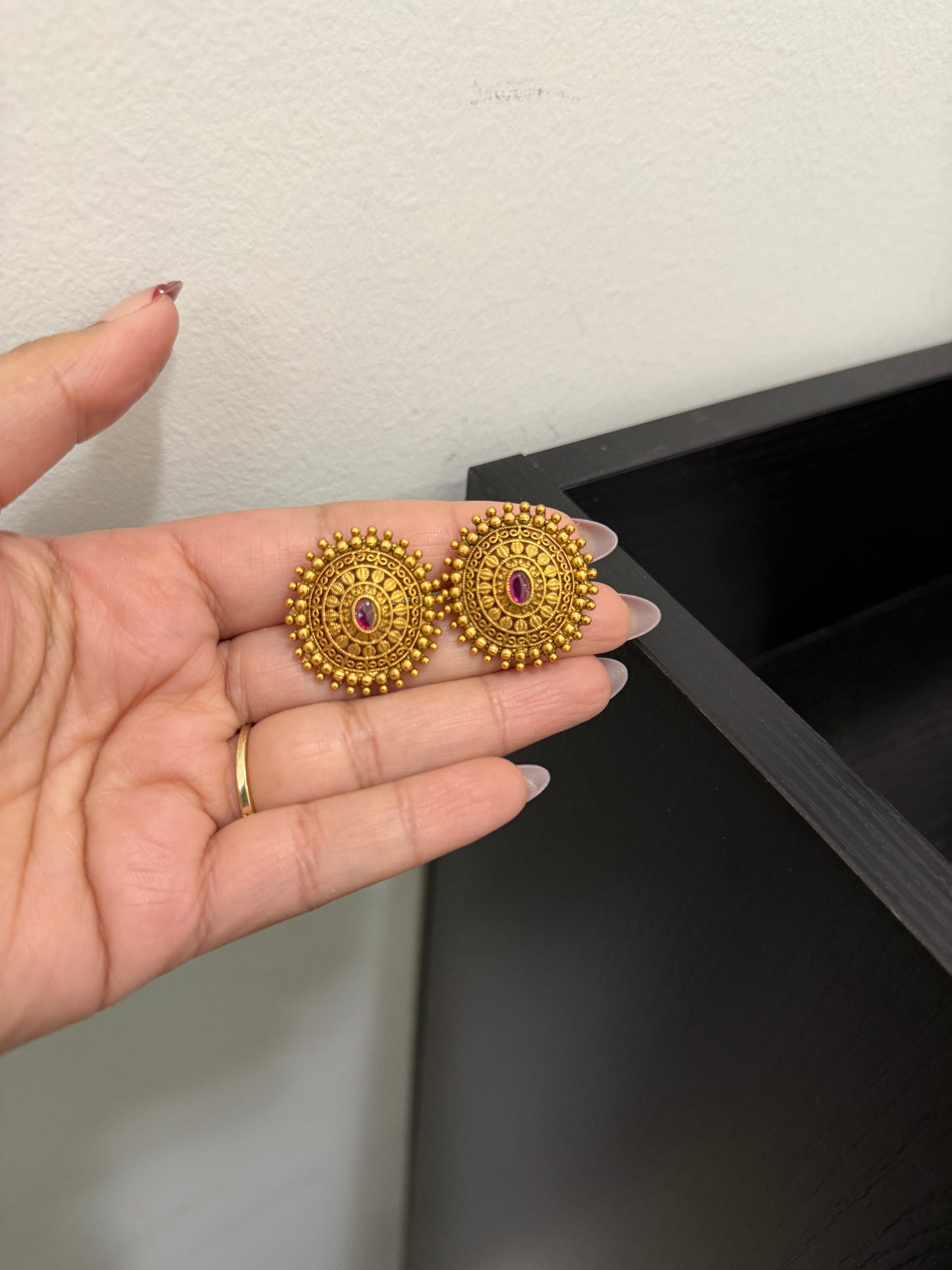 Simer Micro Gold Plated Studs