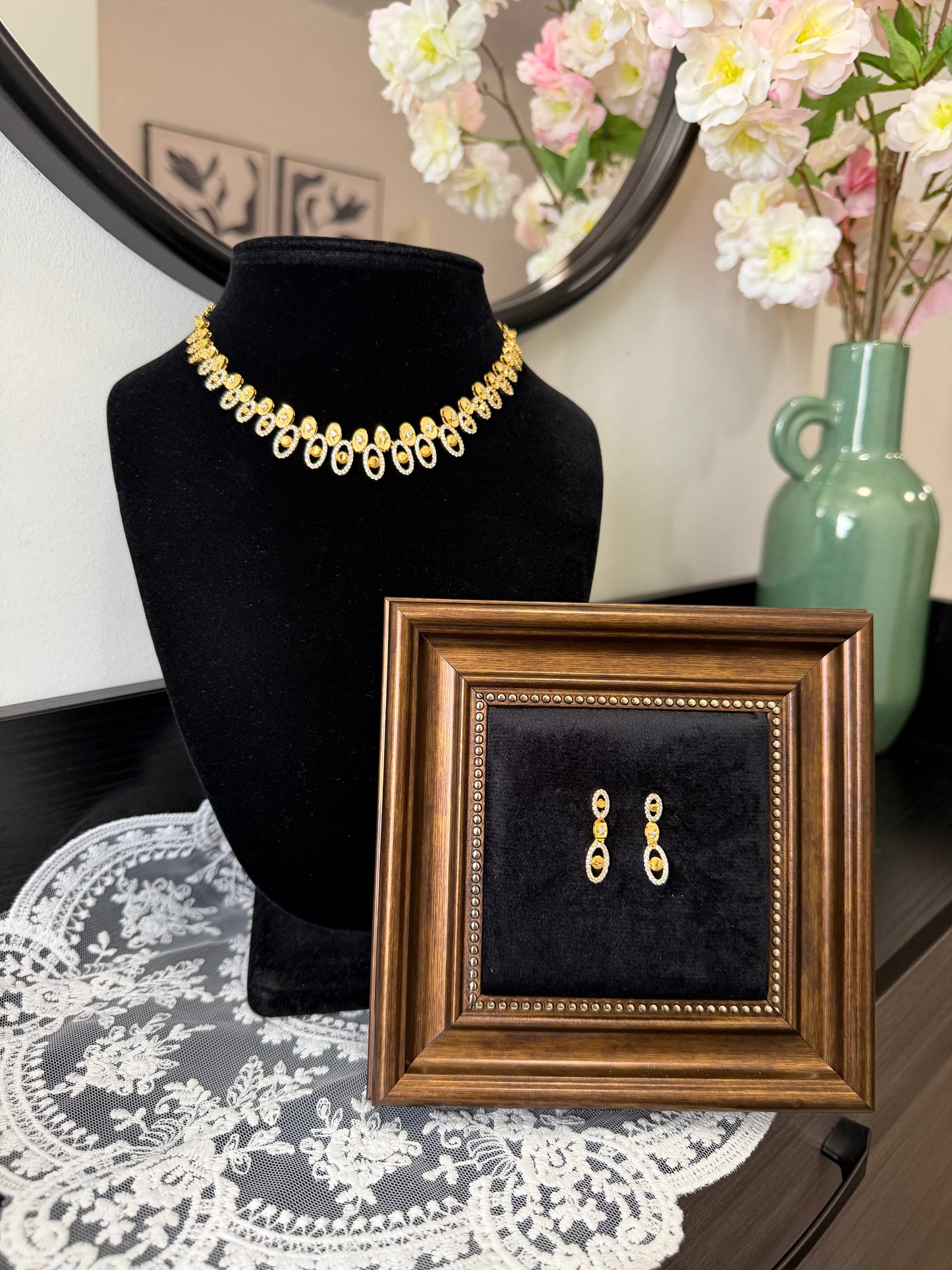 Jashan Gold look like Set