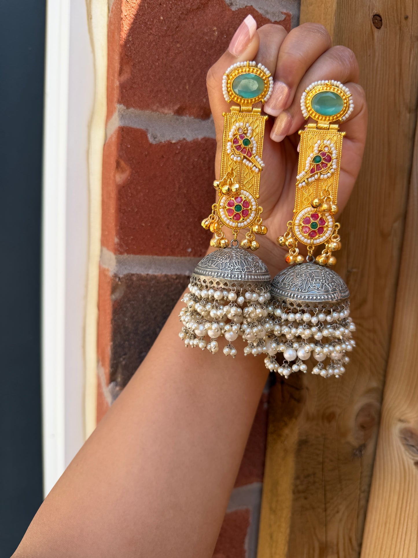 Navreet Kashmiri Earrings