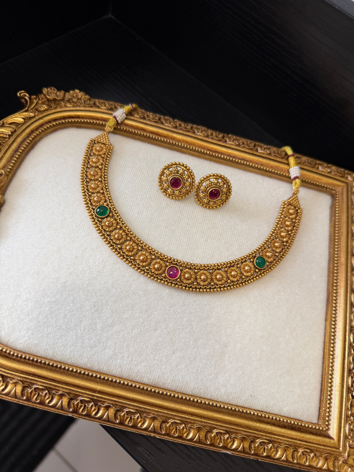 Bineet Micro Gold Plated Set