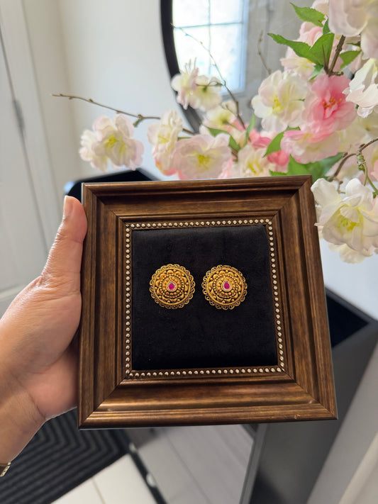 Amanpreet Micro Gold Plated Studs