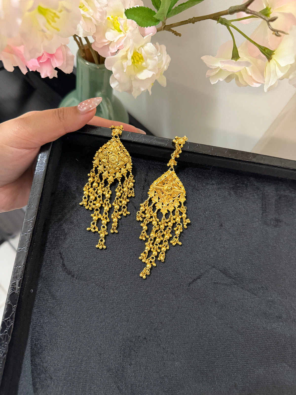 Asees Handcrafted Gold Plated Earrings