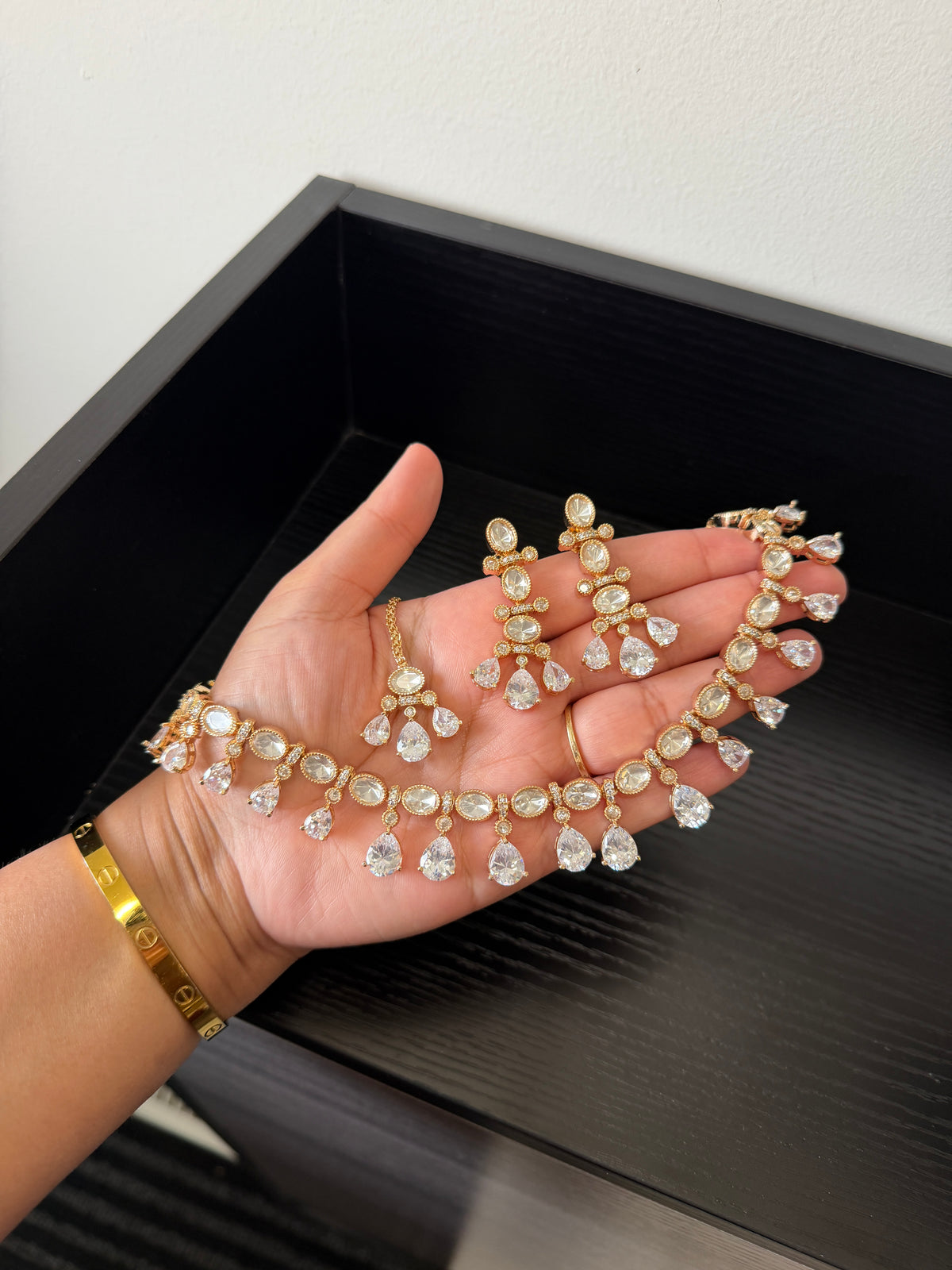 Jind Kundan Gold Plated Set