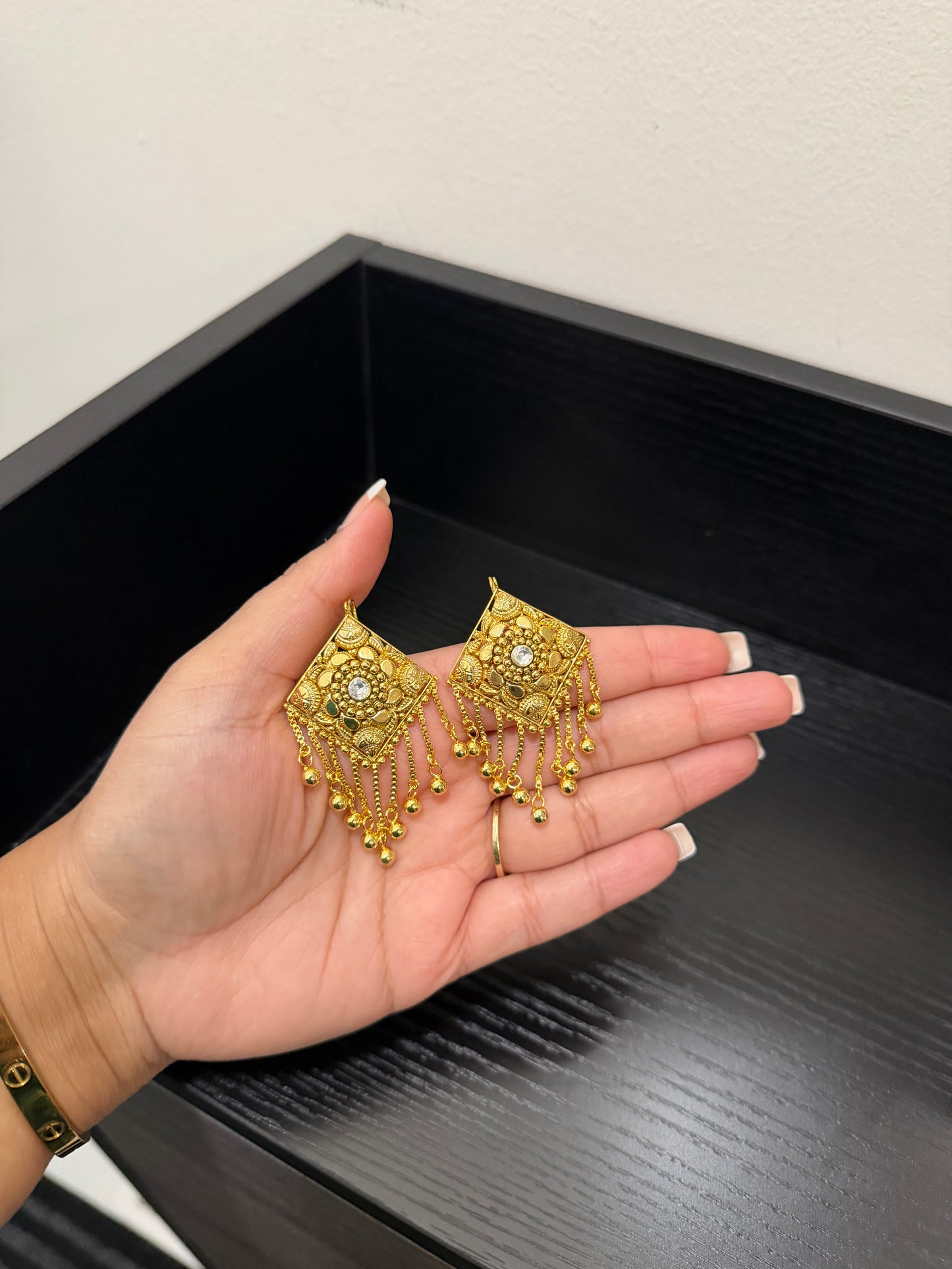 Harmeet Handcrafted Gold Plated Earrings