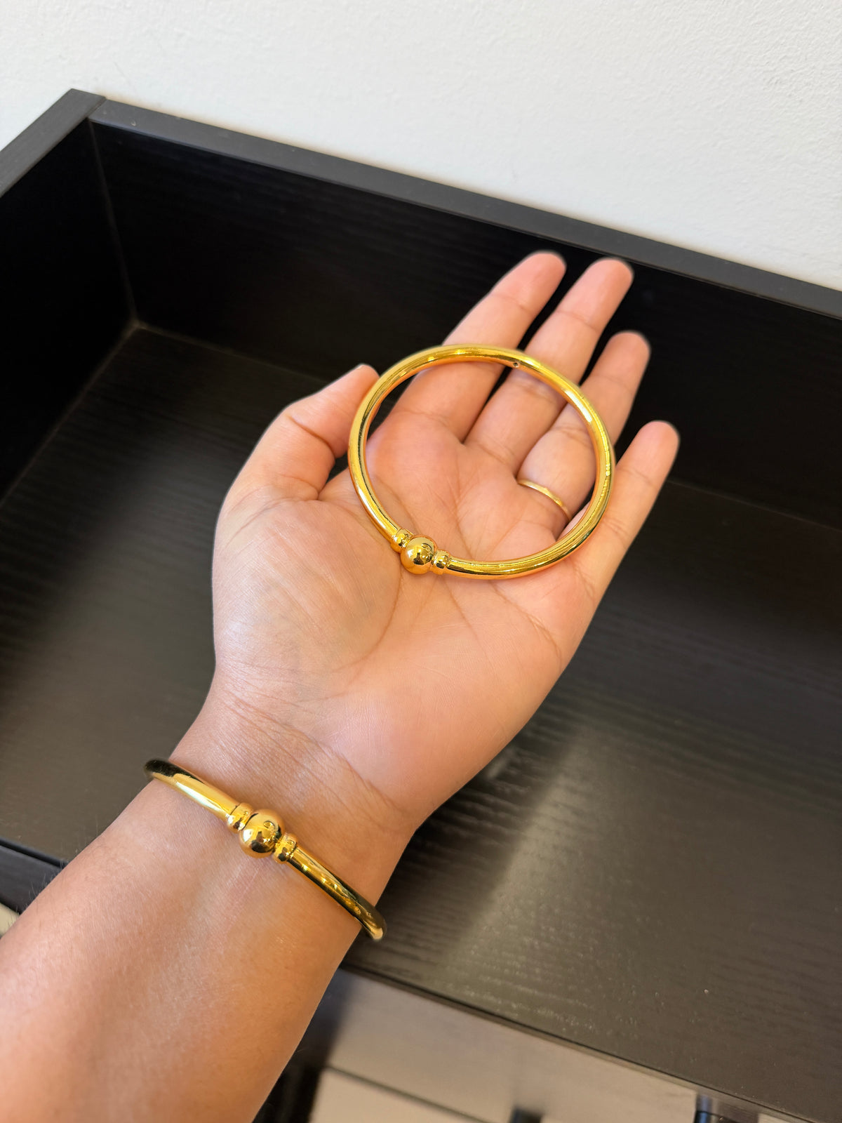 Raj Gold Plated Bangles (Set of 2)
