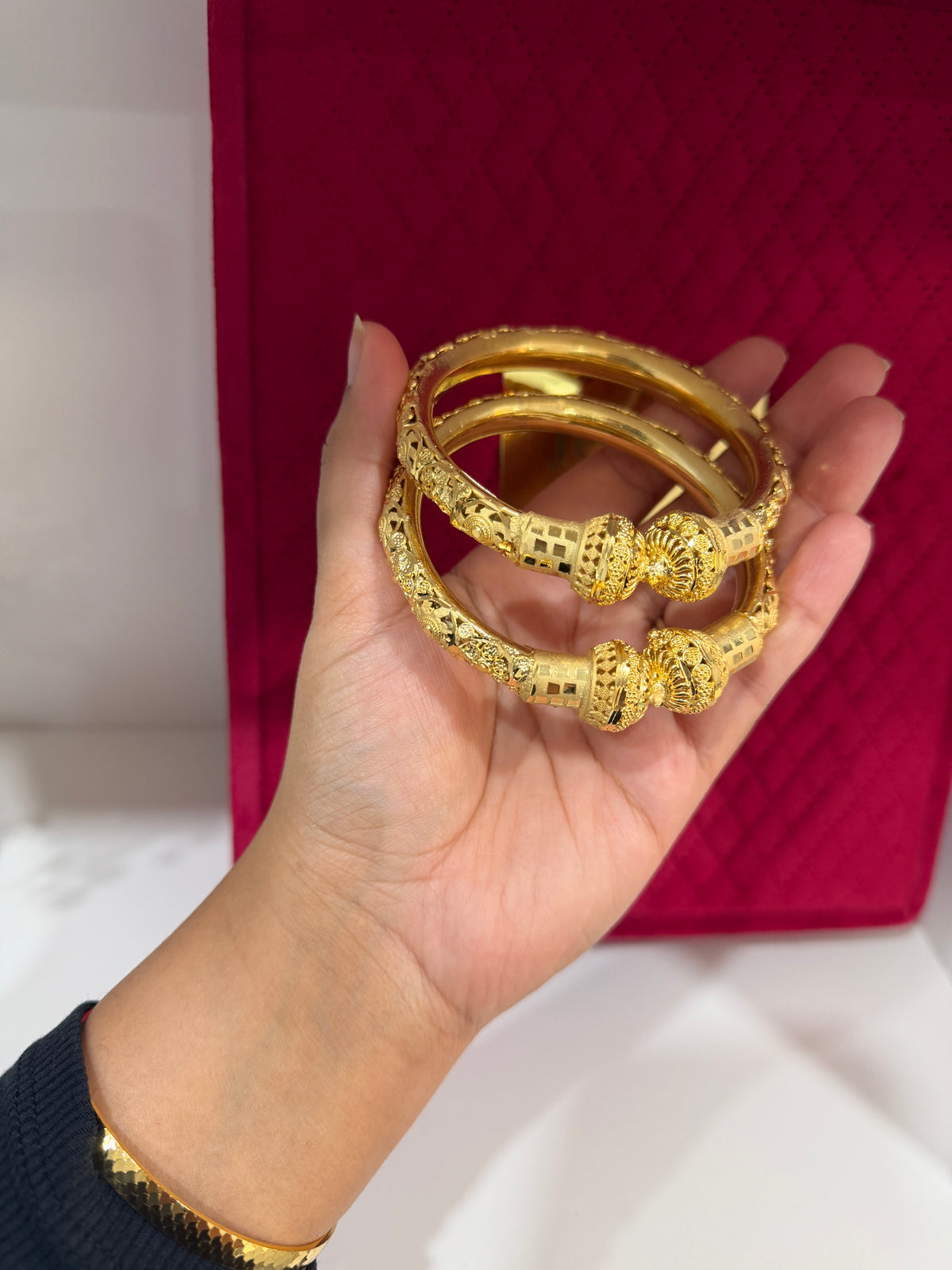 Ranbir Gold Forming Bangles
