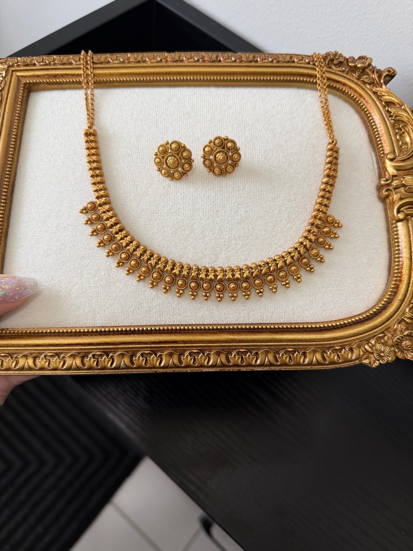 Jasnit Micro Gold Plated Set