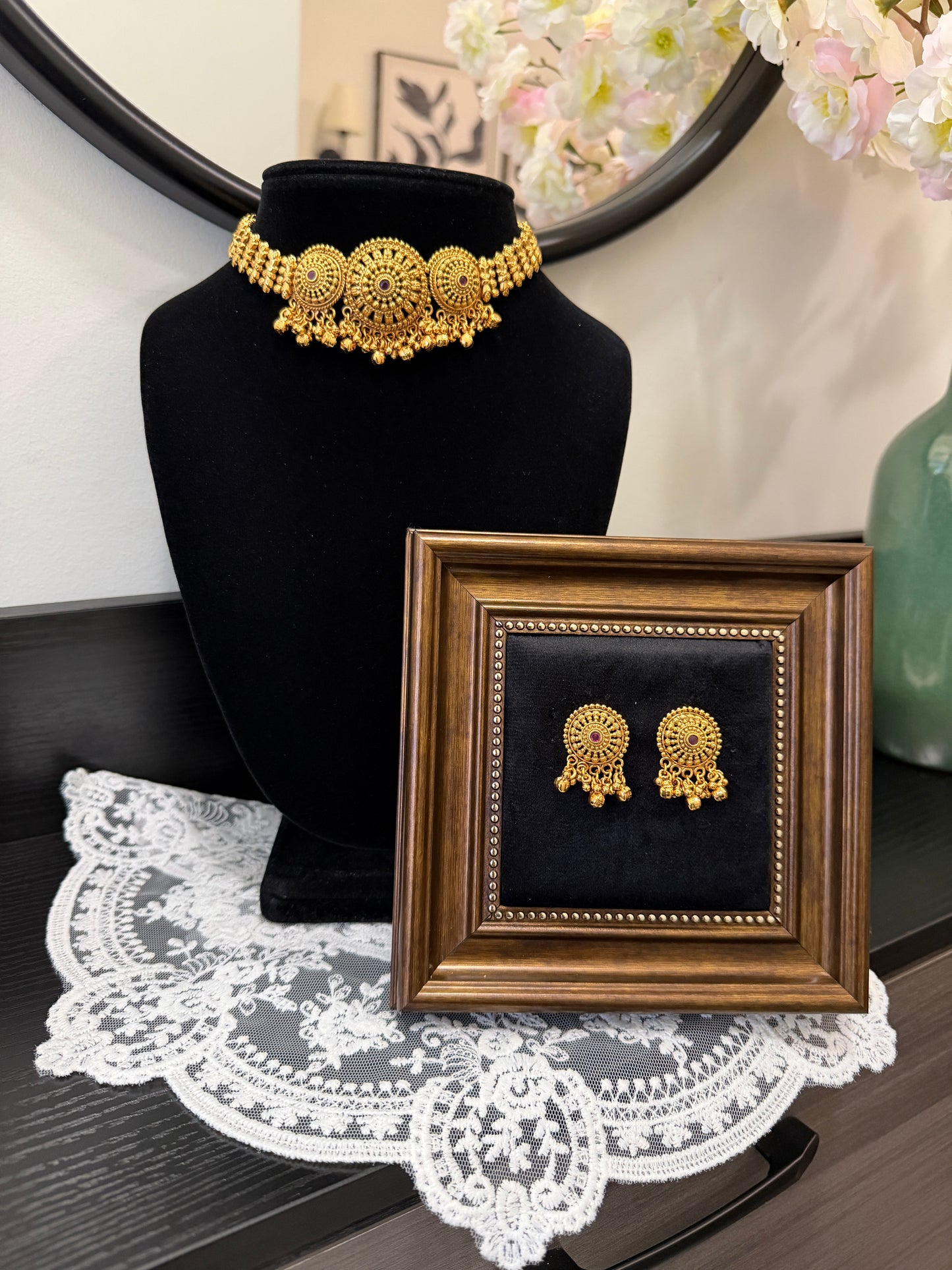 Tanu Micro Gold Plated Set