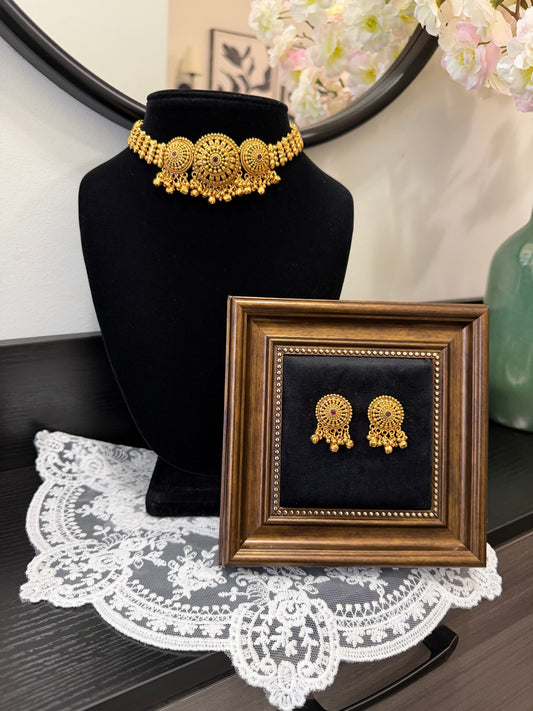 Tanu Micro Gold Plated Set