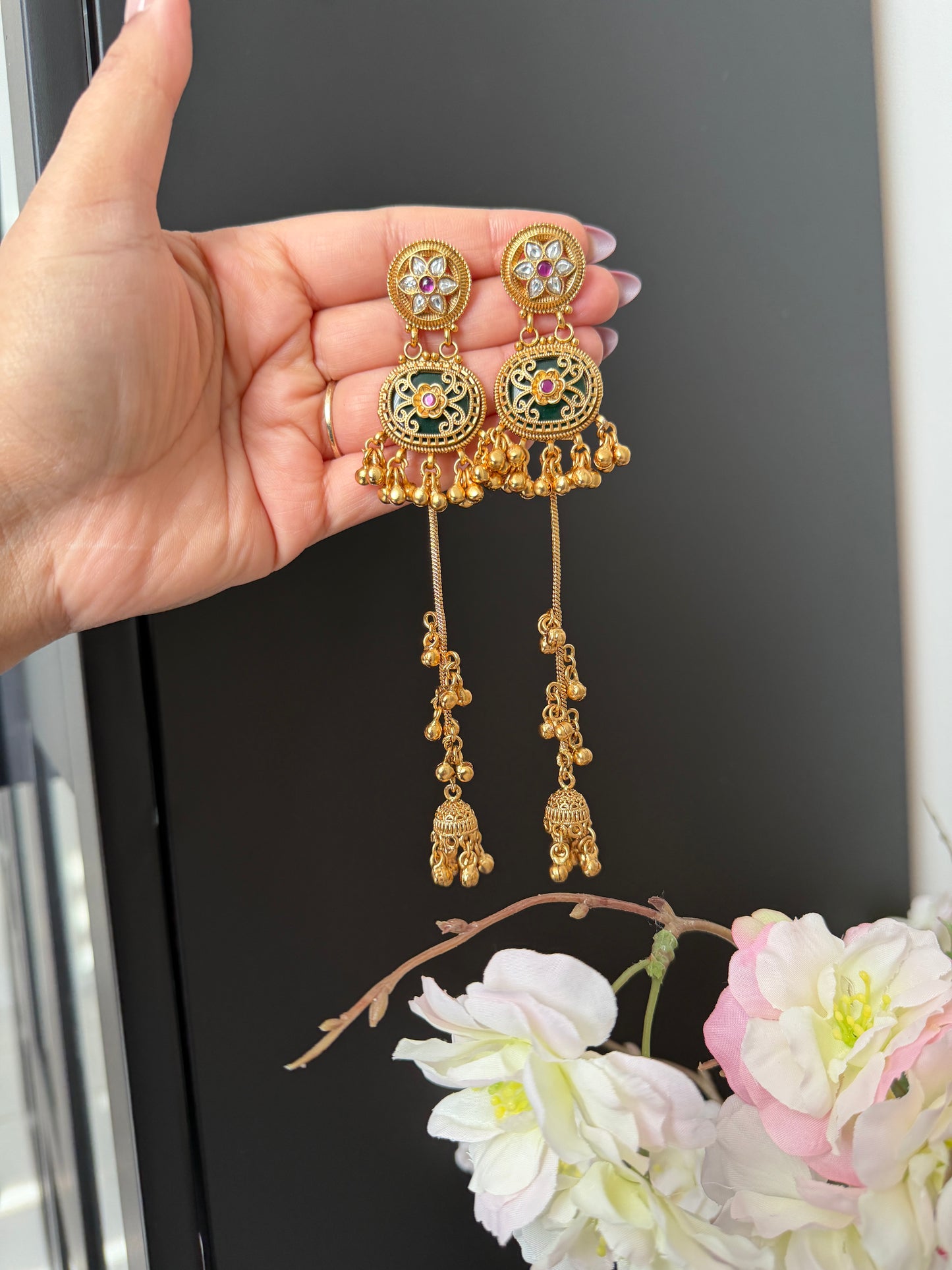Sehr Kashmiri Heritage Earrings