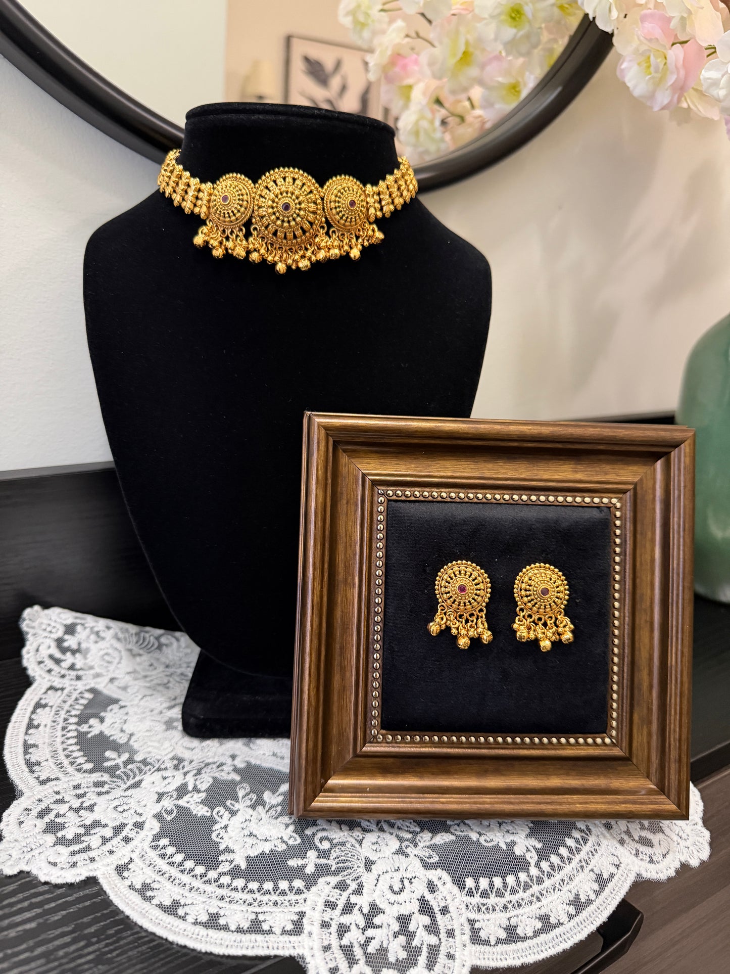 Tanu Micro Gold Plated Set