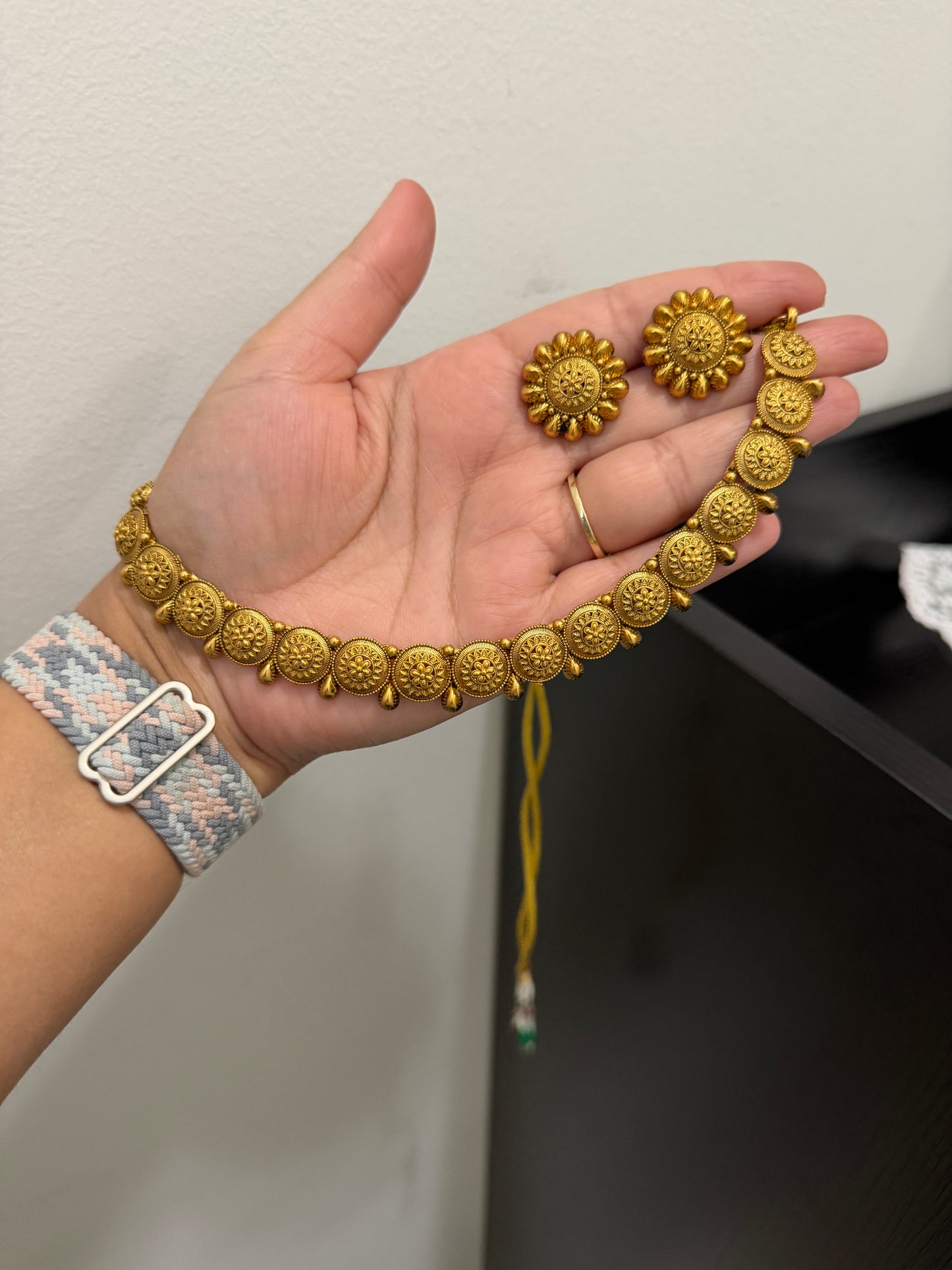 Harmeet Micro Gold Plated Set