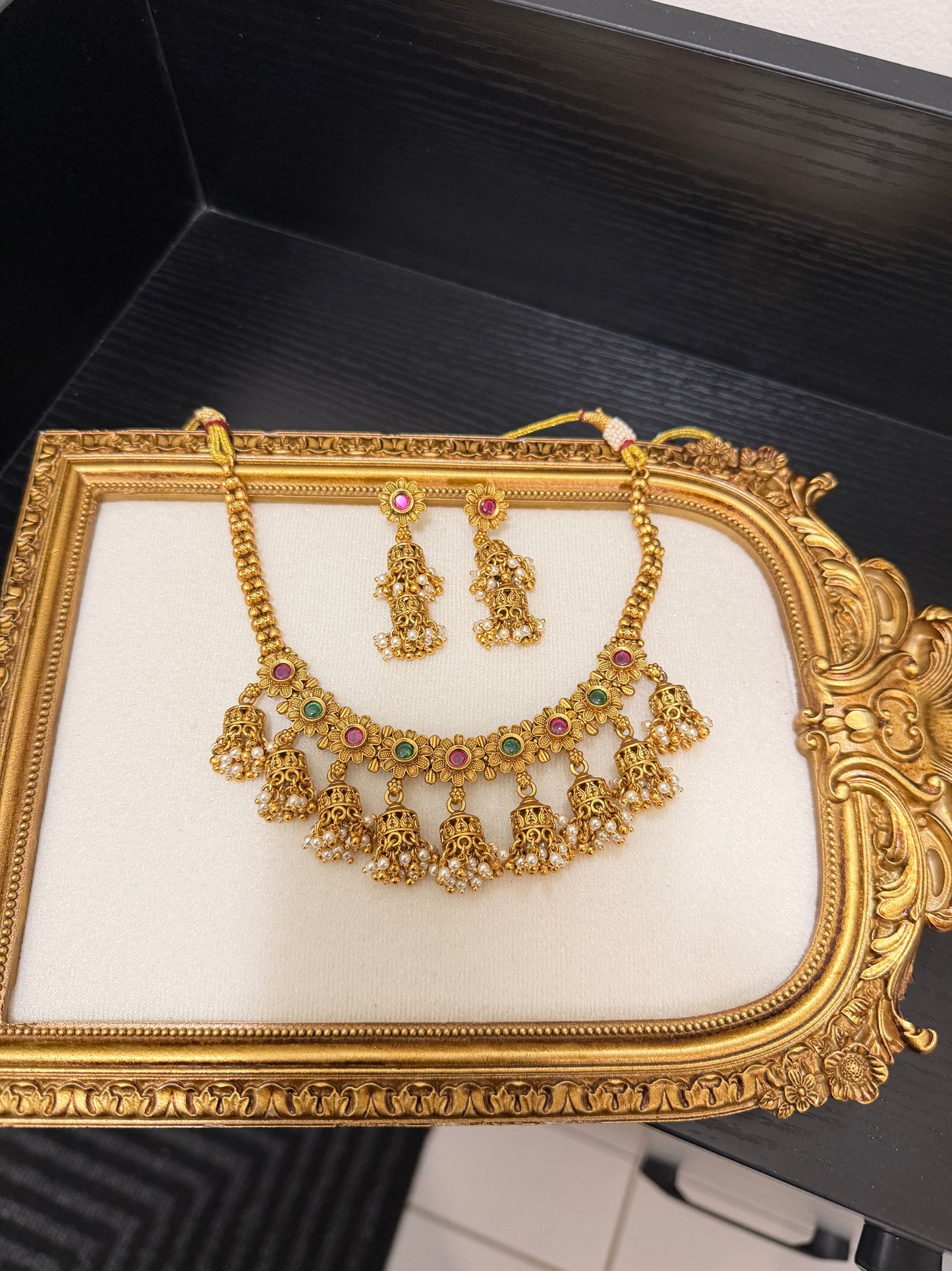 Divya Micro Gold Plated Set