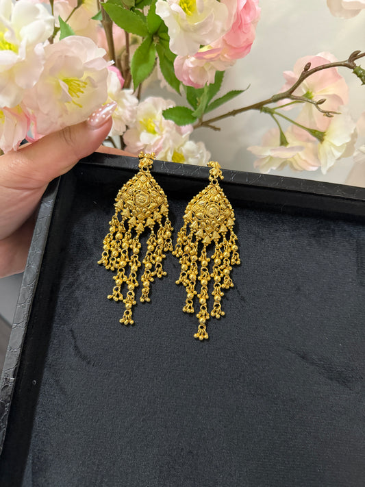 Asees Handcrafted Gold Plated Earrings