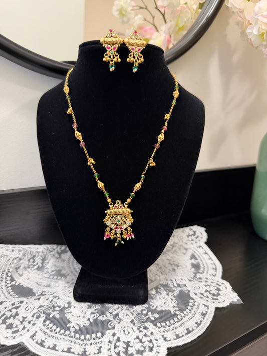 Rani Heritage Long Necklace Set