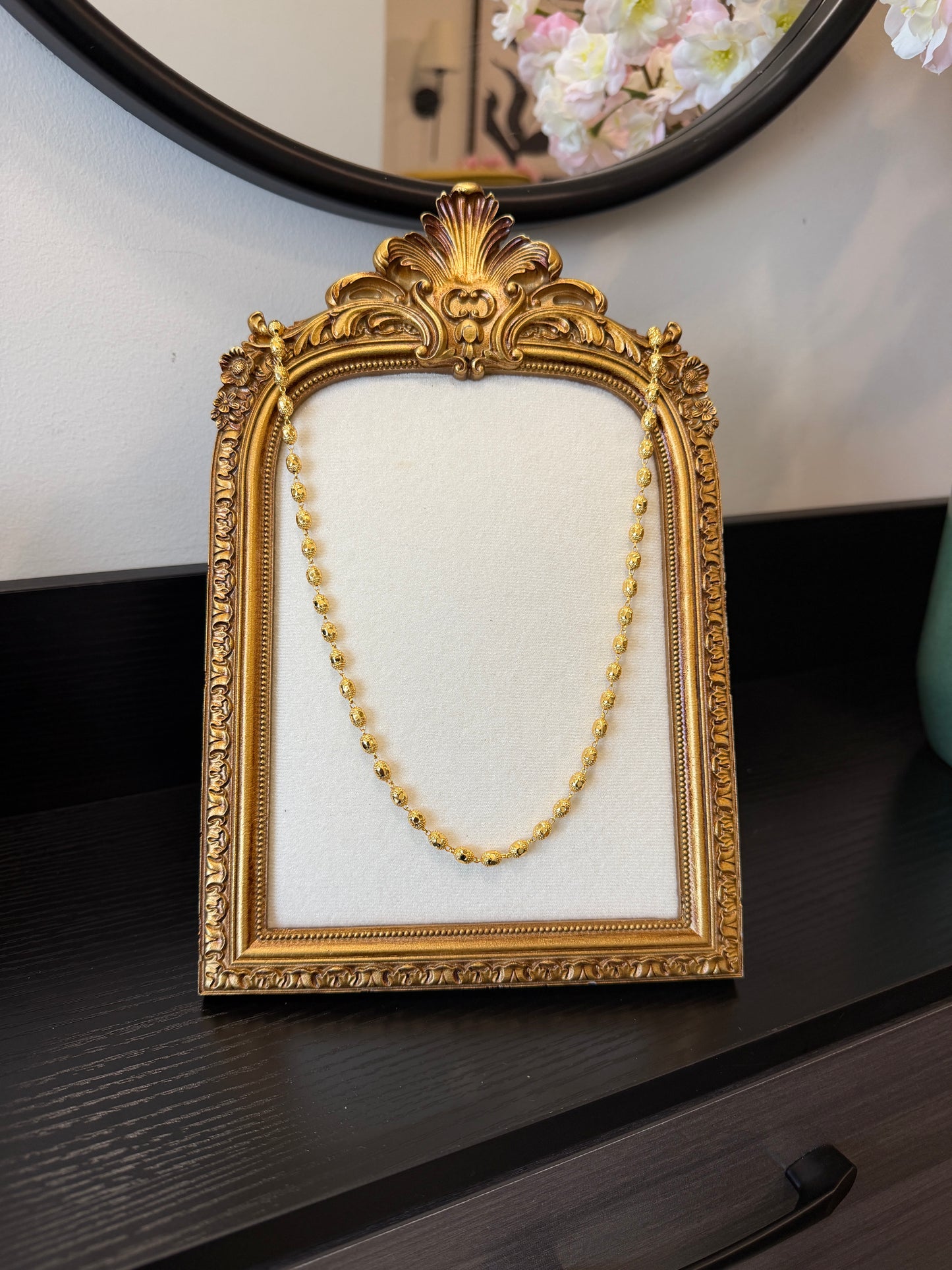 Mannat Premium Matarmala Chain Set (Chain Lenght 24 inches)