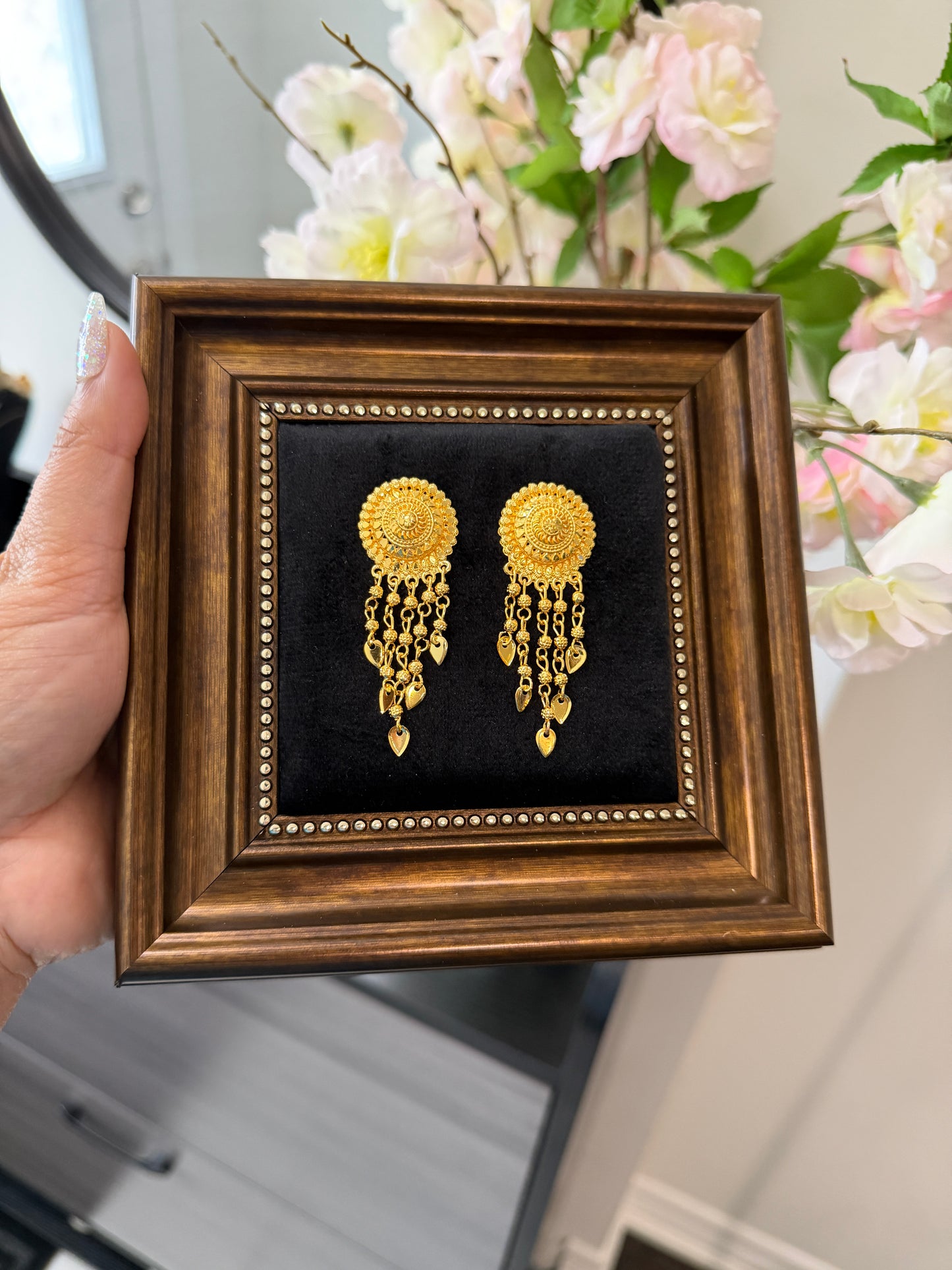 Reet Gold Look Earrings