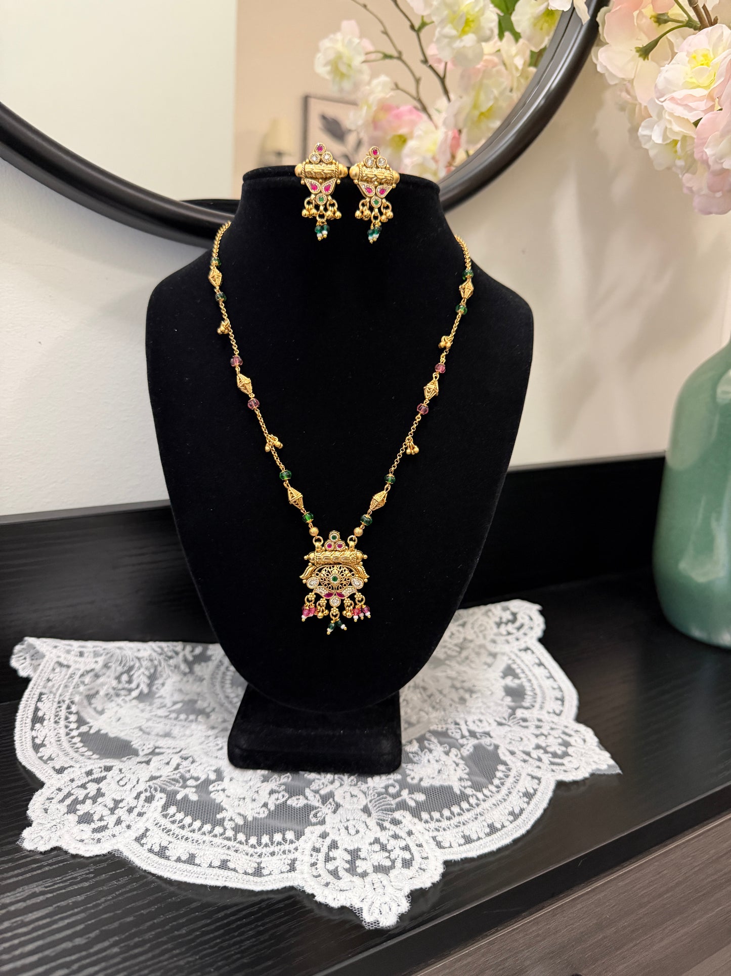 Rani Heritage Long Necklace Set