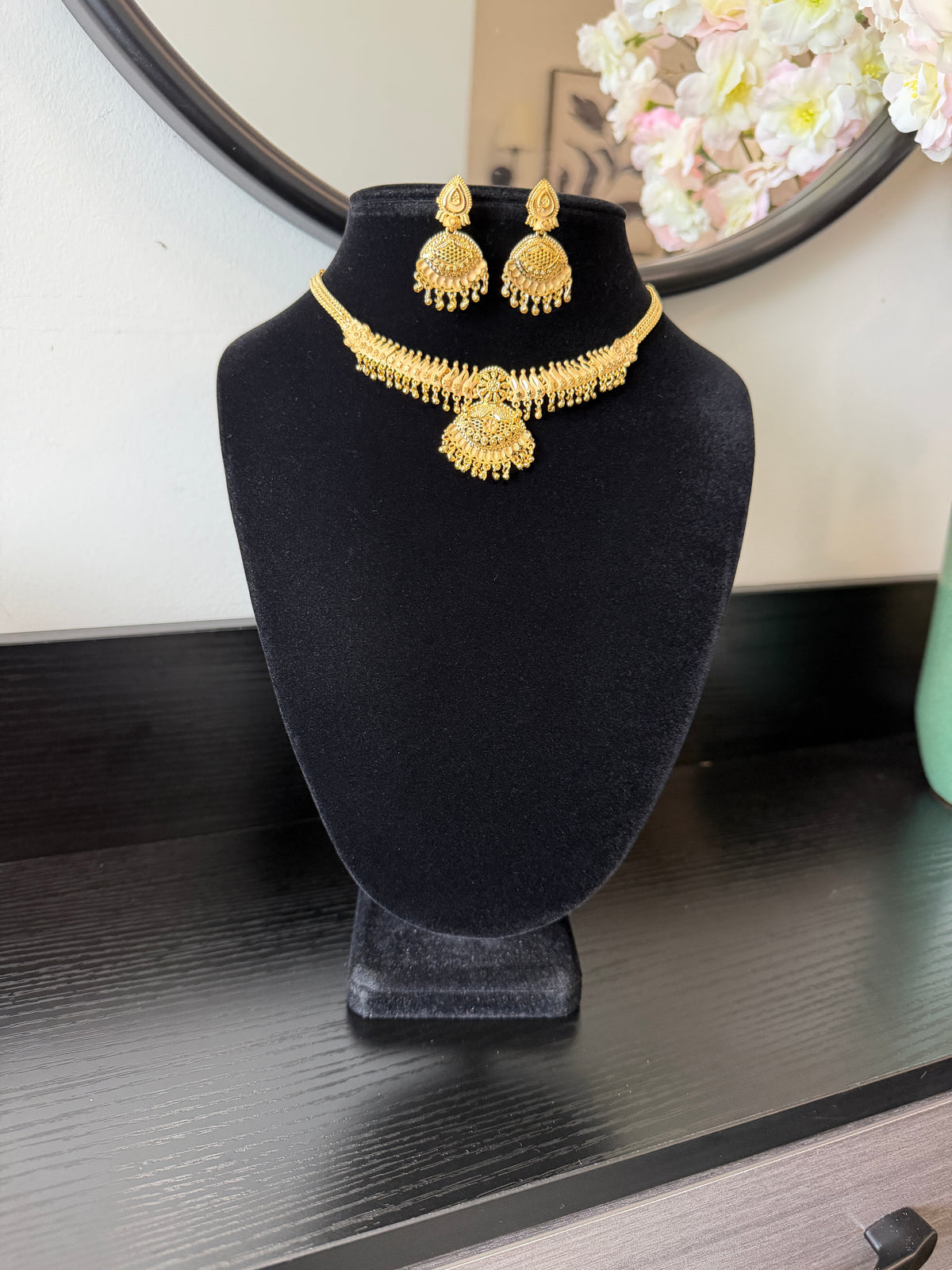 Gyan Real Gold Look Set