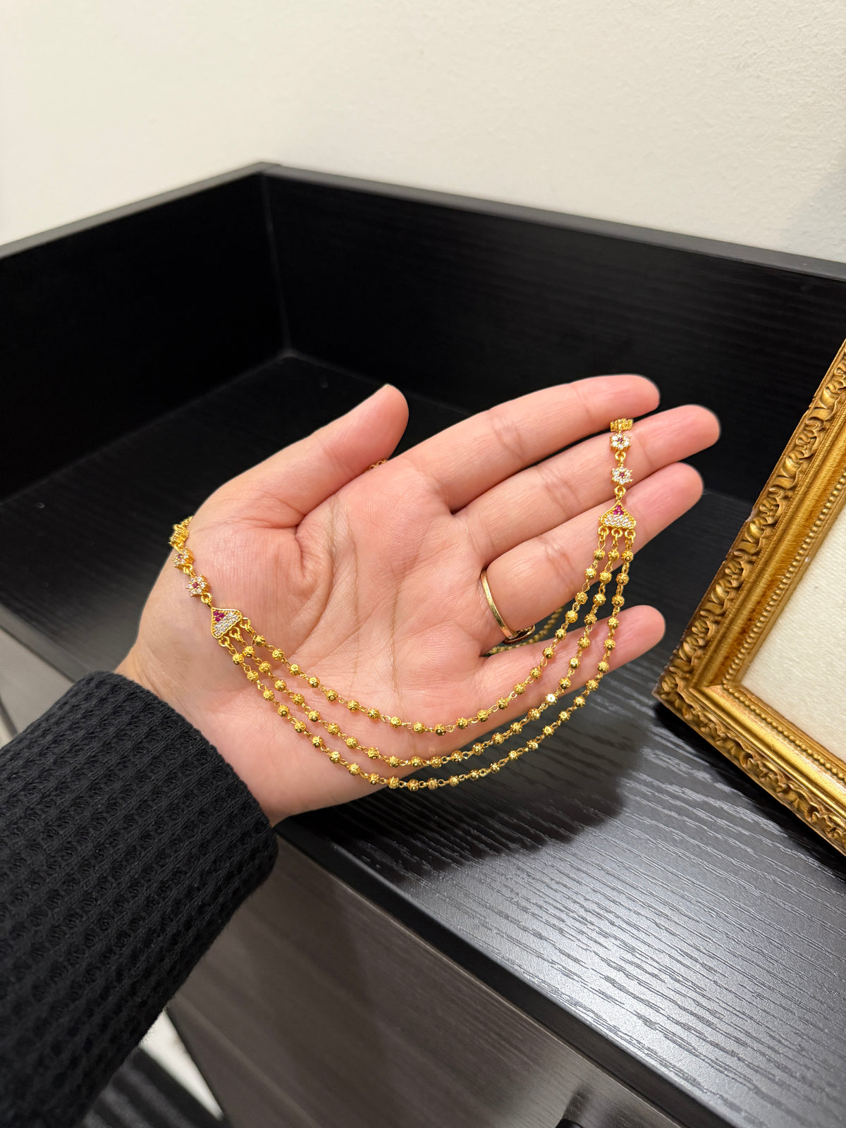 Erani Three Layer Chain (18 Inch Length)