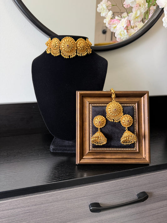Noor Micro Gold Plated Set