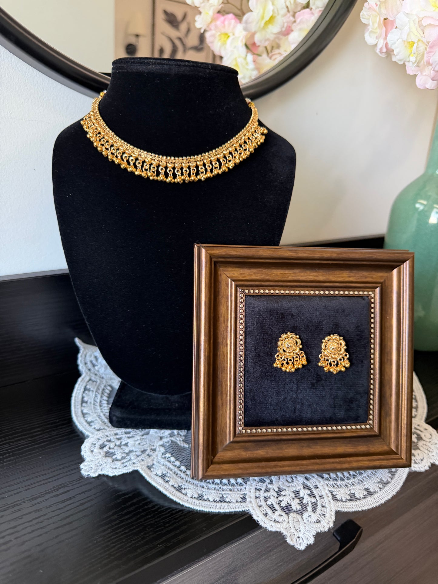 Ravya Antique Plated Set