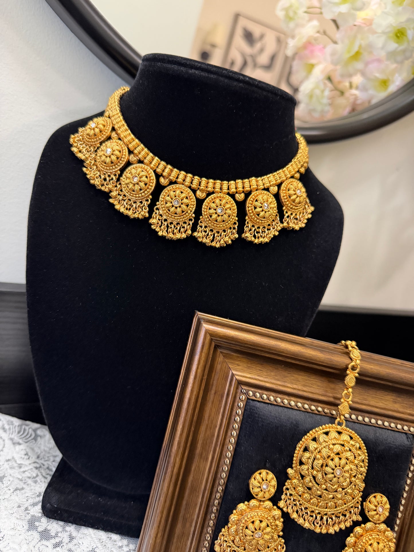 Jasmeet Micro Gold Plated Set