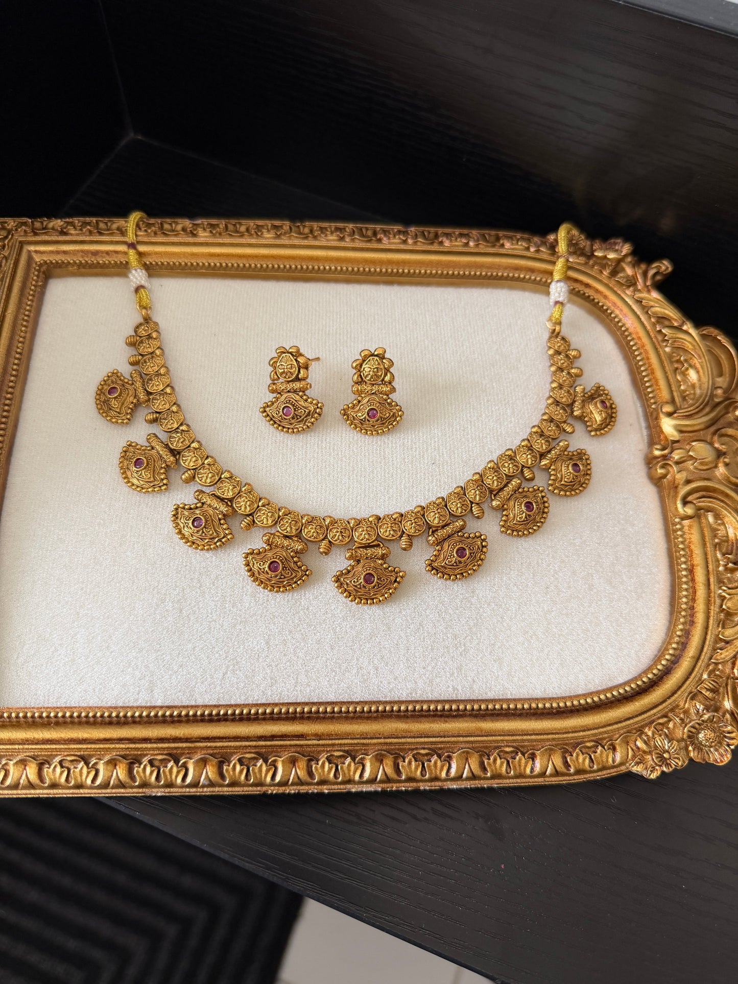 Naaz Micro Gold Plated Set