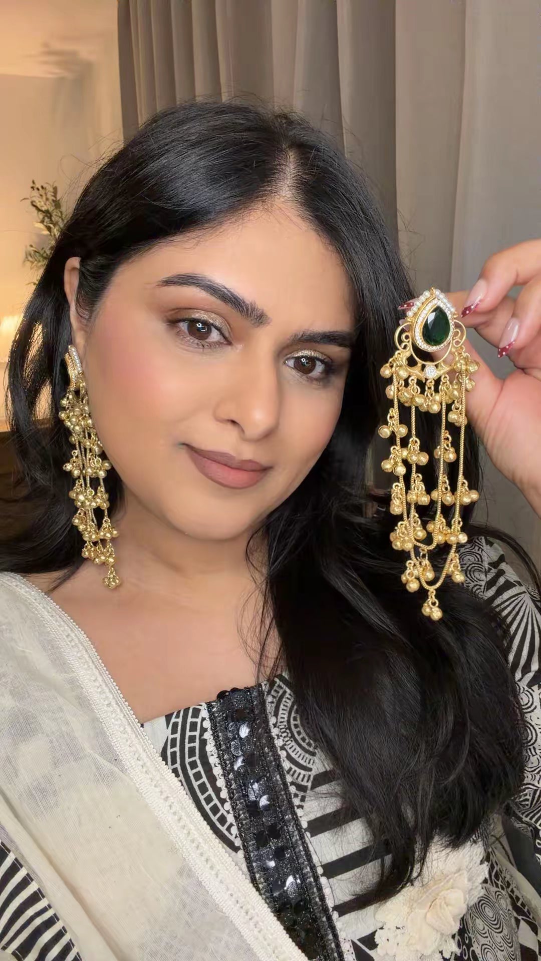Mina Kashmiri Earrings