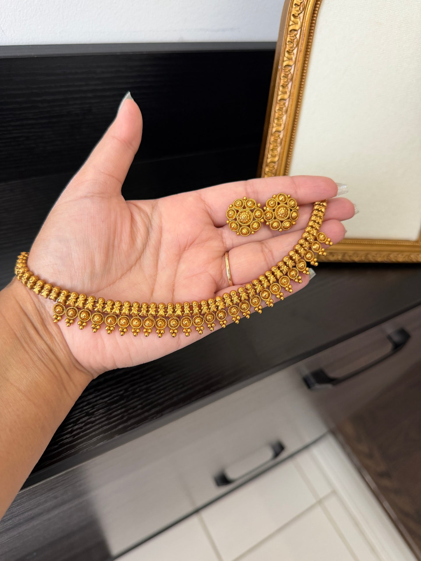 Jasnit Micro Gold Plated Set