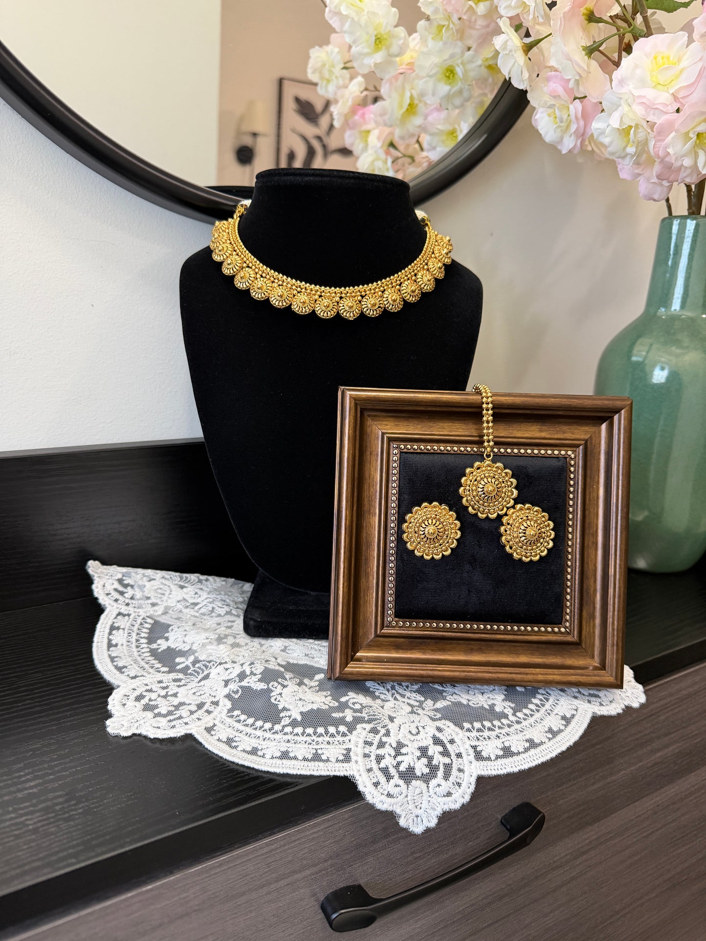 Amneet Micro Gold Plated Set