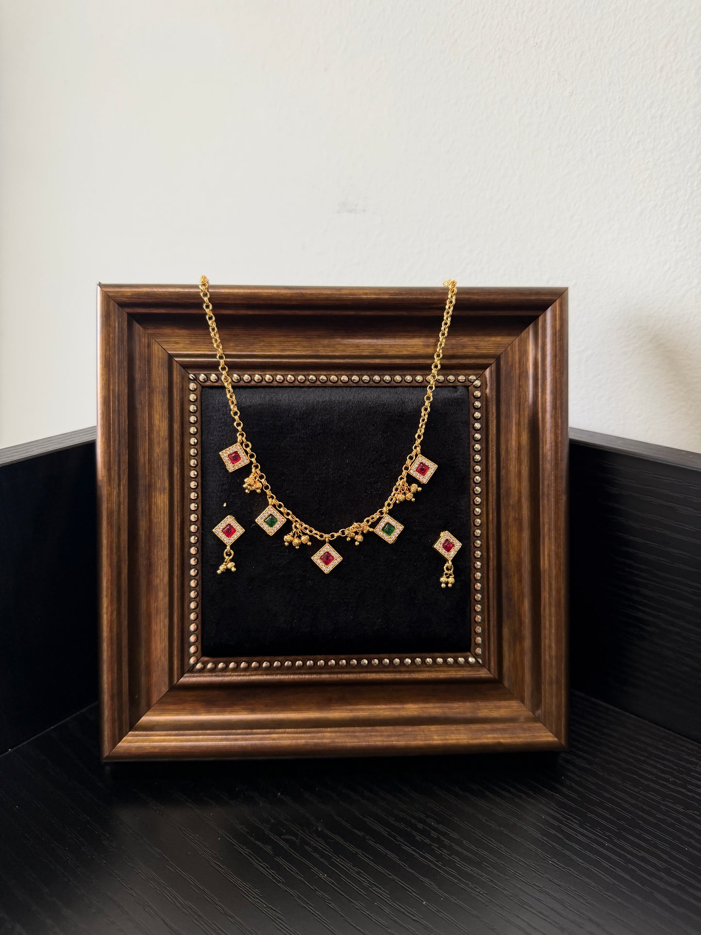 Elara Gold Plated Chain Set