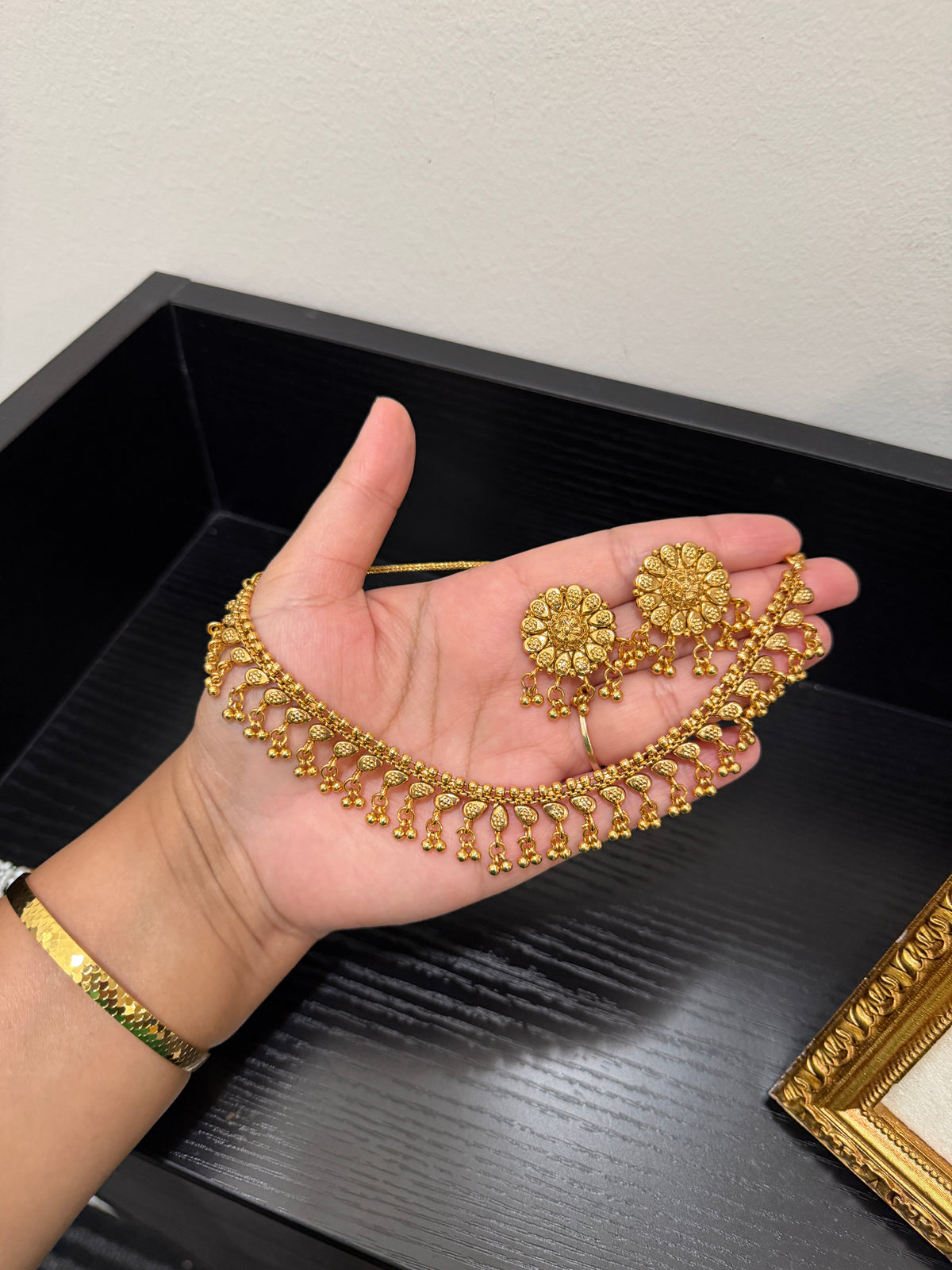 Zara Antique Plated Set