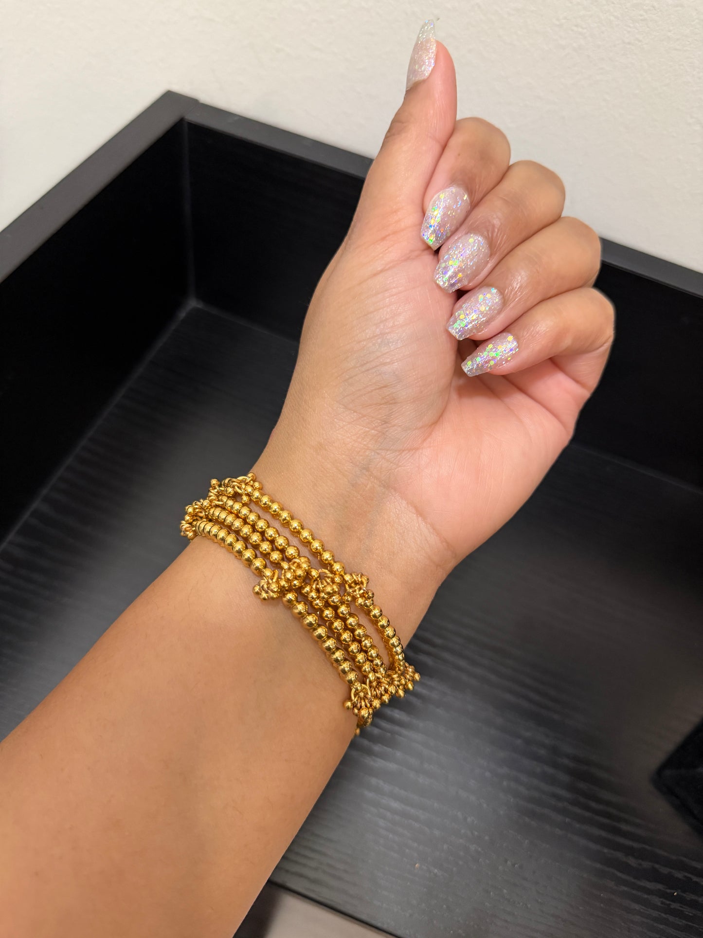 Gurprit Micro Gold Plated Bangles (Set of 4)