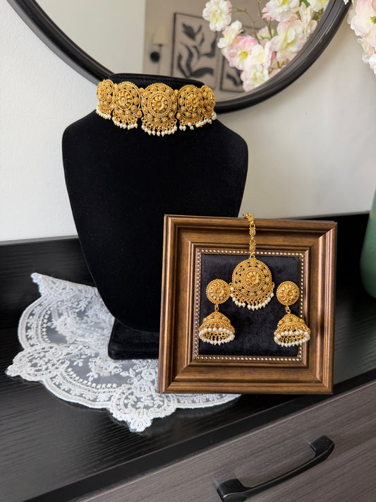 Amnoor Micro Gold Plated Set