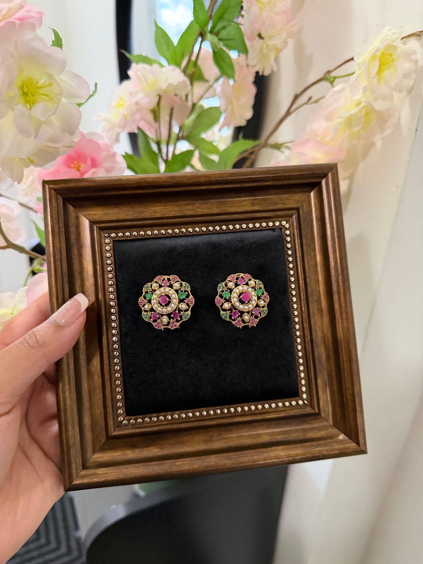 Jyotleen Jadau Studs