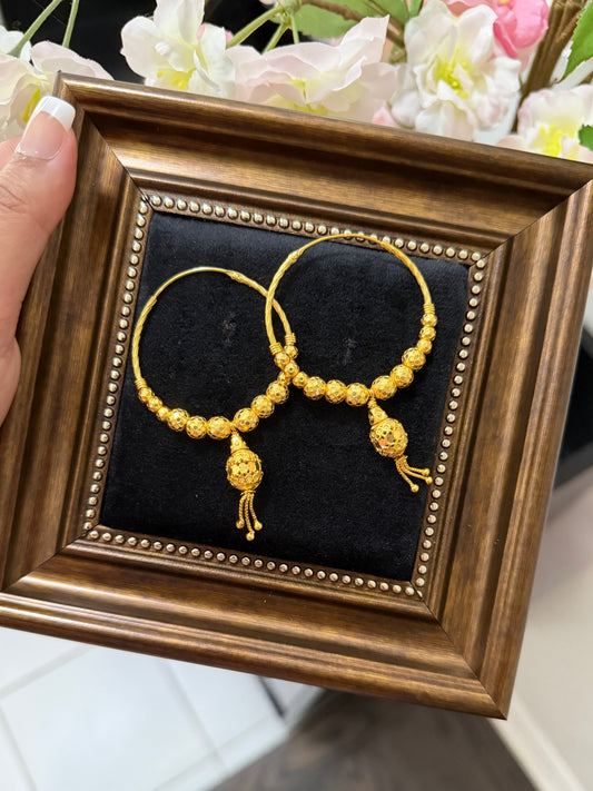 Harnoor Gold Look Earrings