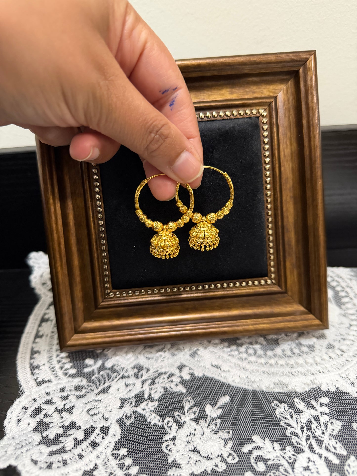 Jassi Gold Look Earrings
