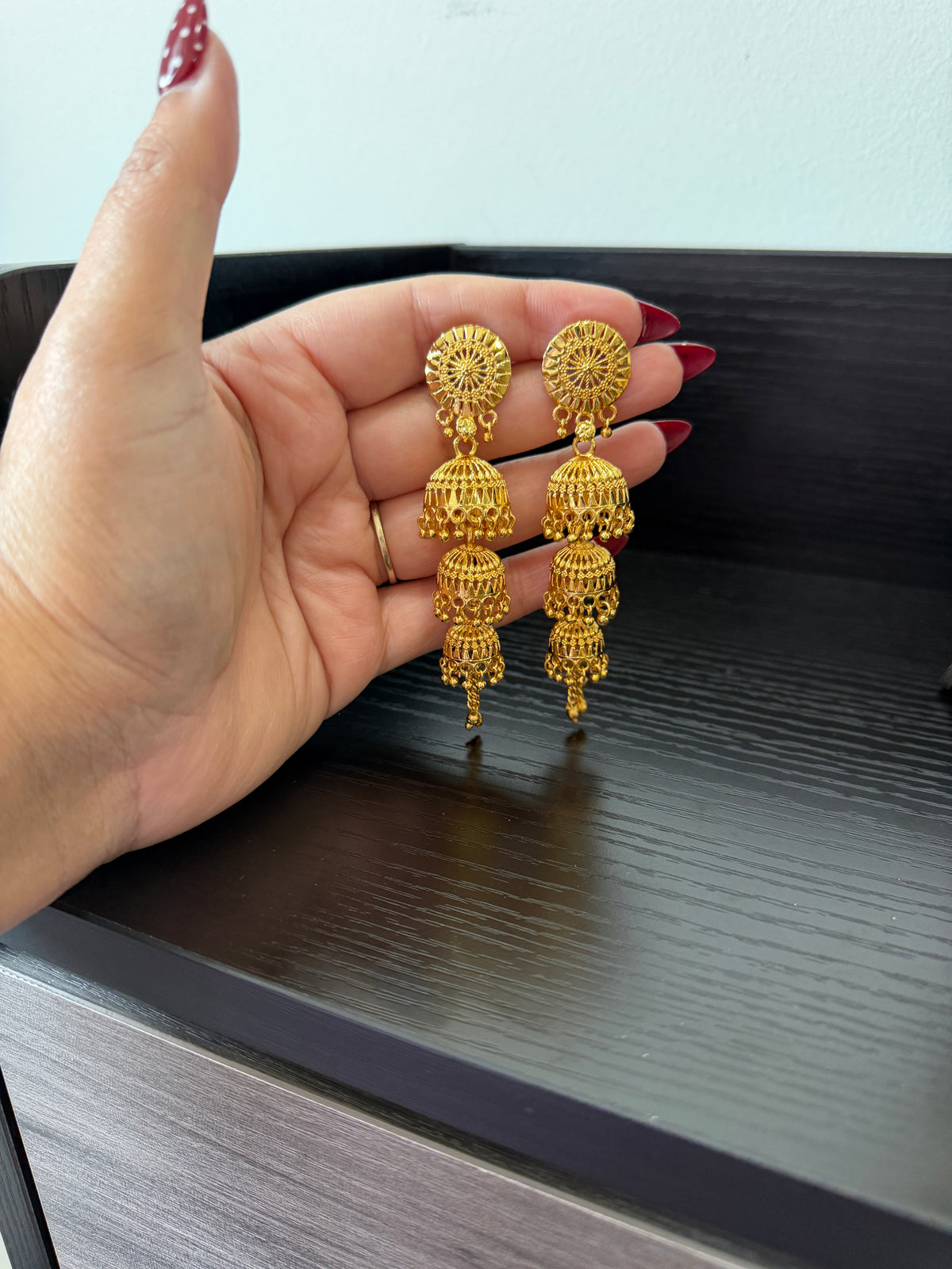 Heer Gold Look Jhumki